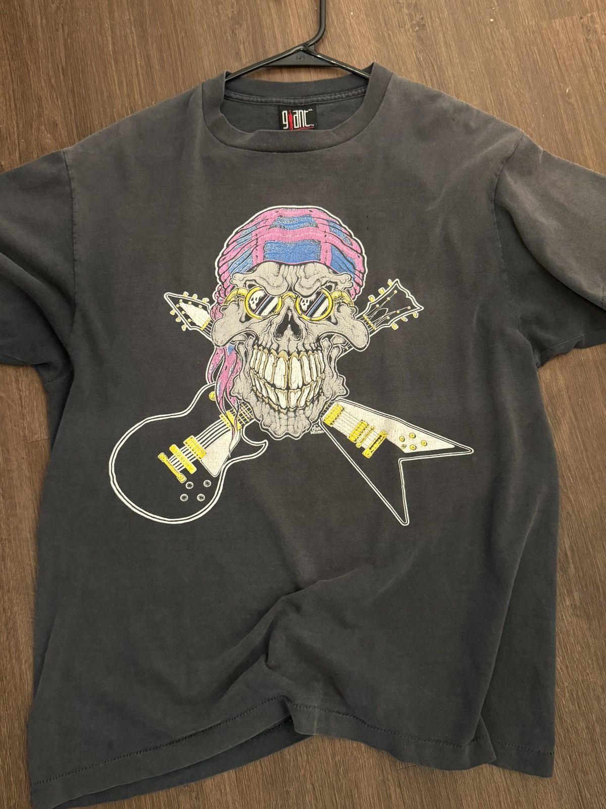 image of Band Tees x Giant 1991 Trixter World Tour Shirt in Black, Men's (Size XL)