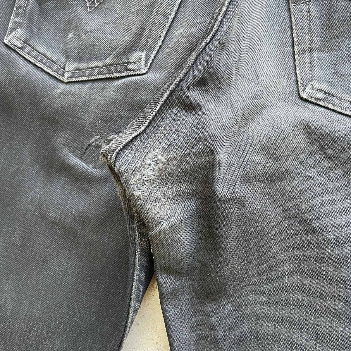 Levi's Vintage Clothing W29💥 Vintage Levi’s 501 Fly Button Black Faded Jeans Pants Size US 29 - 12 Thumbnail
