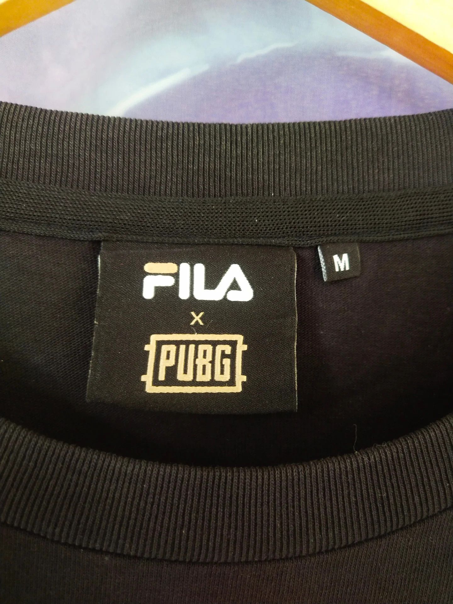 Fila PUBG x FILA Spellout With Supply Art Back Hit Game Tee Size US M / EU 48-50 / 2 - 6 Thumbnail