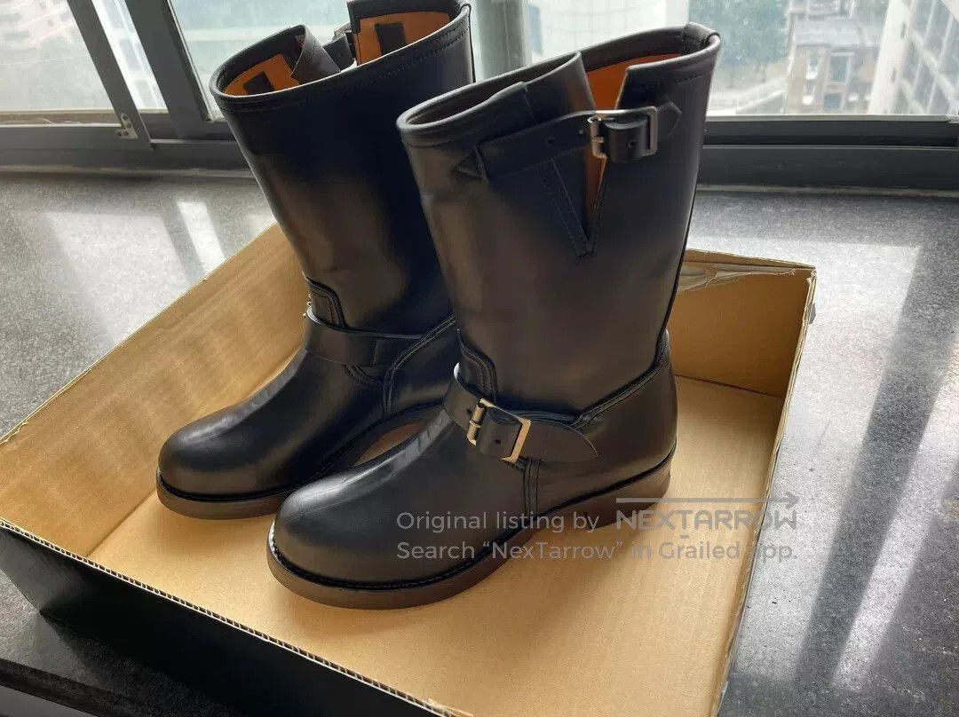 The Real McCoy's real mccoys buco engineer boots BA11010. Size US 10 / EU 43 - 6 Thumbnail