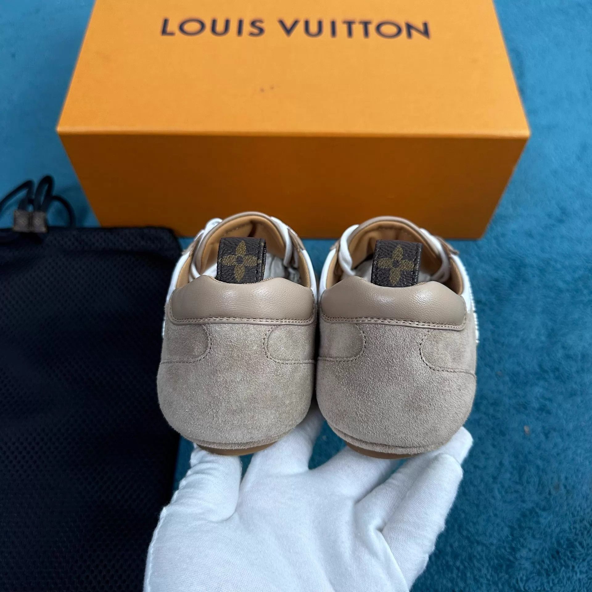 Louis Vuitton LV Sneakerina Ballet Flat Brown EU36 Size US 5.5 / IT 35.5 - 4 Thumbnail