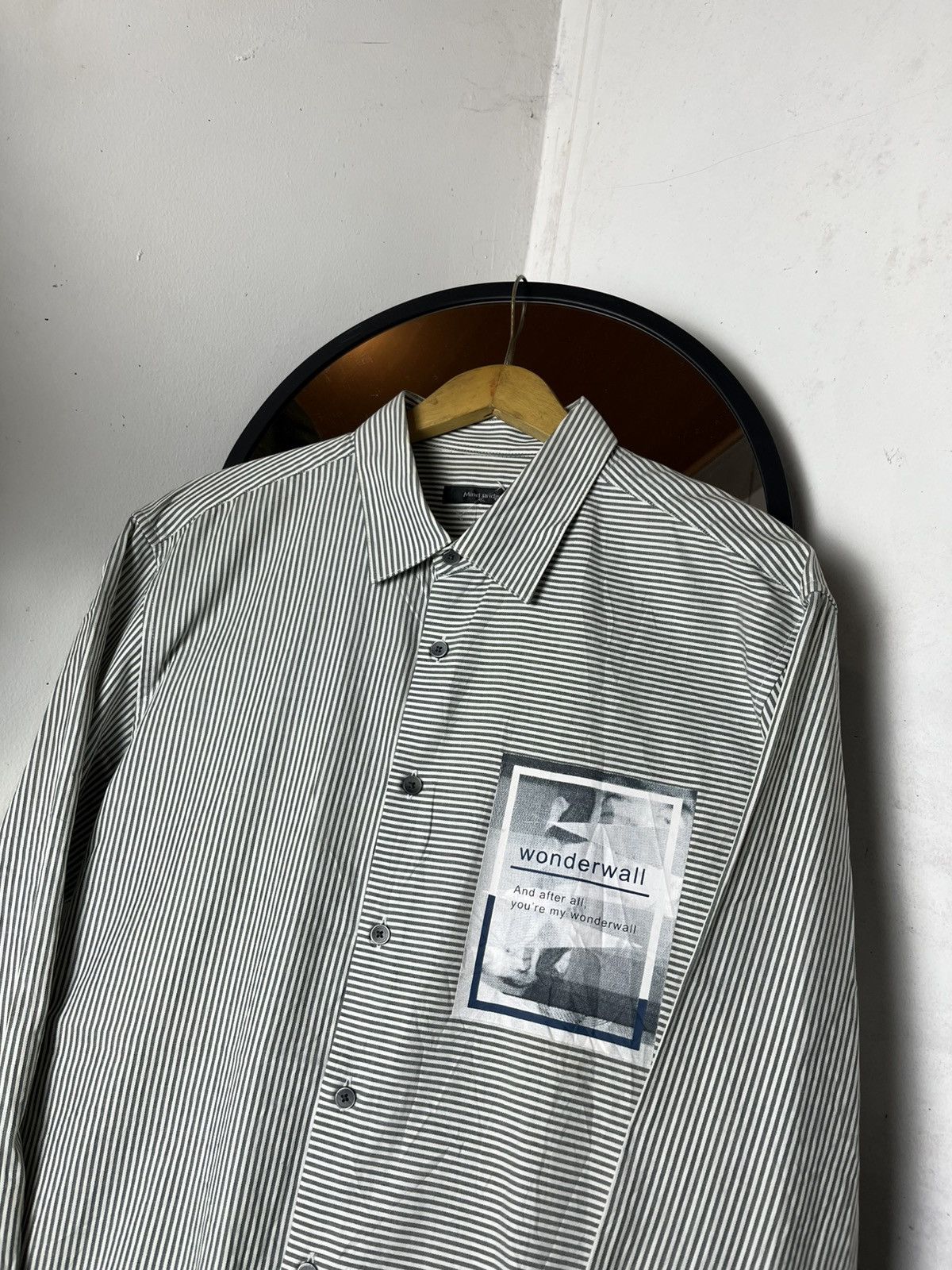 Issey Miyake mindbridge striped wonderwall oasis /cdg/kapital/issey Size US L / EU 52-54 / 3 - 3 Thumbnail