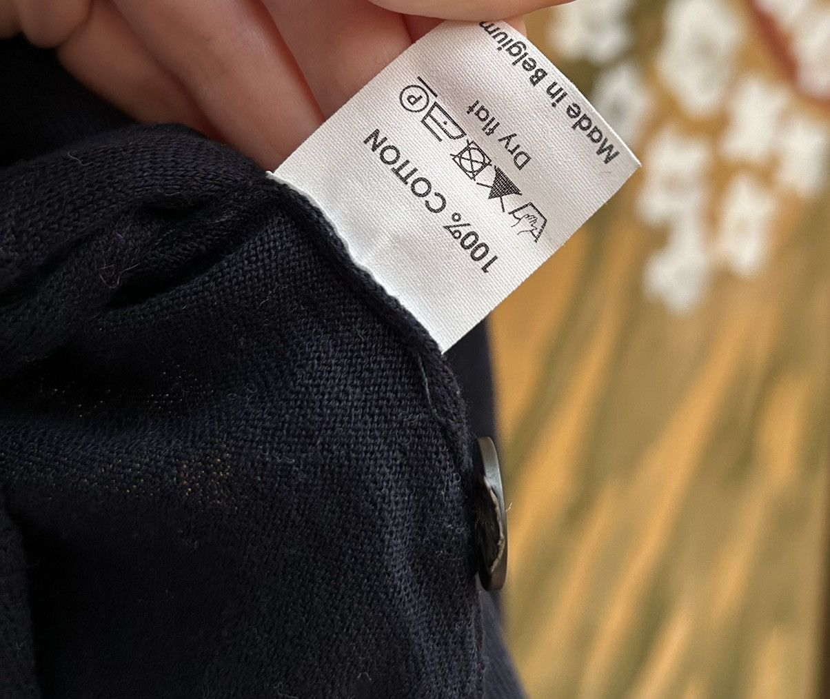 Dries Van Noten Dries Van Noten 100% Cotton Cardigan Asymmetric Button Front Size S / US 4 / IT 40 - 7 Thumbnail