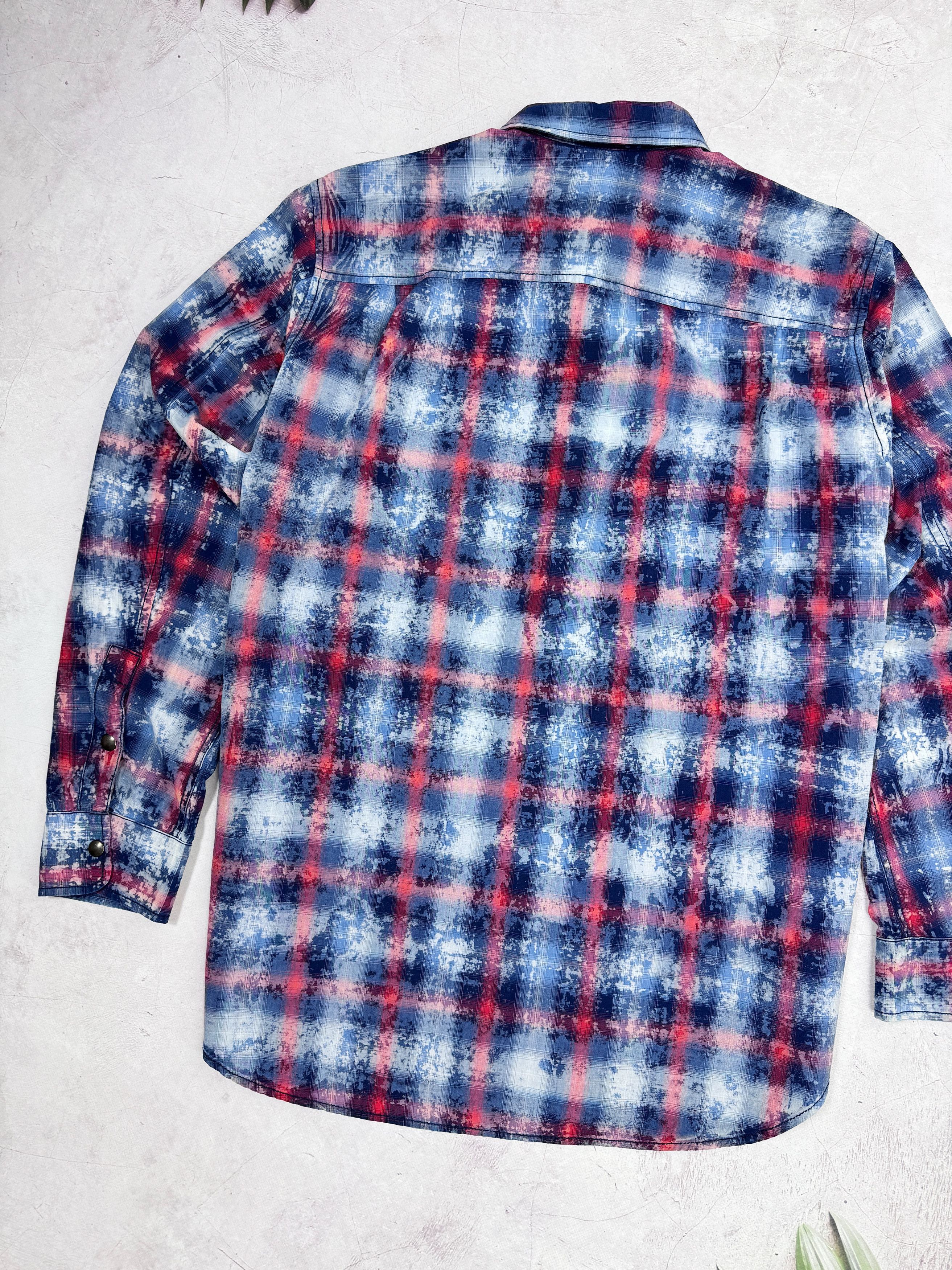 Diesel × Diesel Black Gold Diesel Black Gold Shirt Western Snap Checkered Designed Size US L / EU 52-54 / 3 - 17 Thumbnail