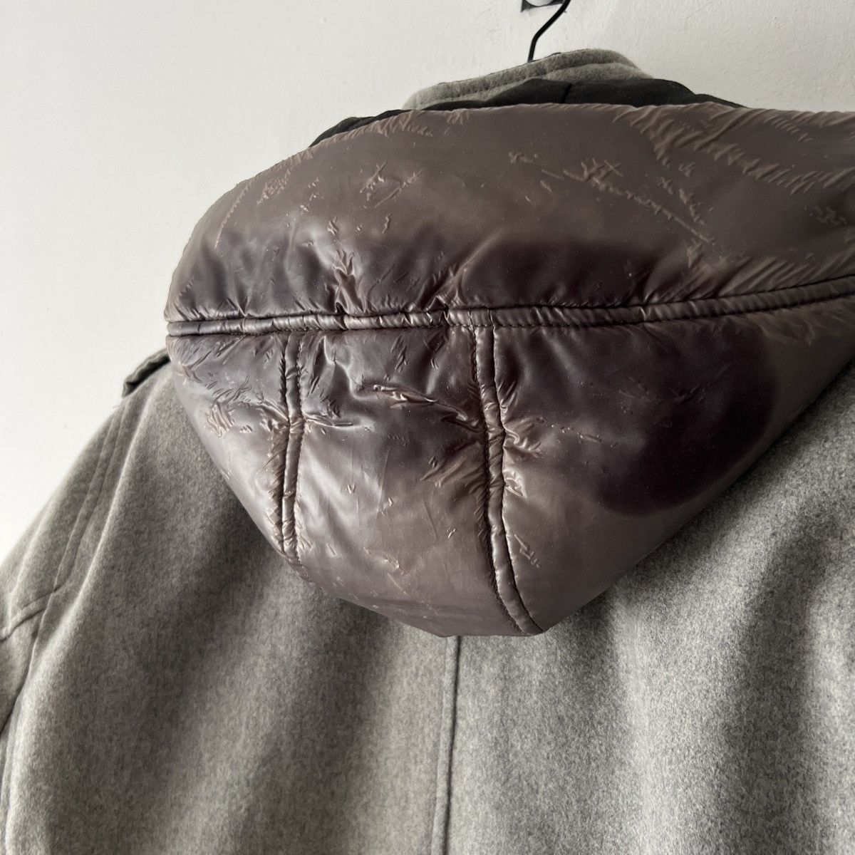 Stone Island 🔥🔥 Stone Island Grey Wool Blend Ice Jacket Size US M / EU 48-50 / 2 - 6 Thumbnail