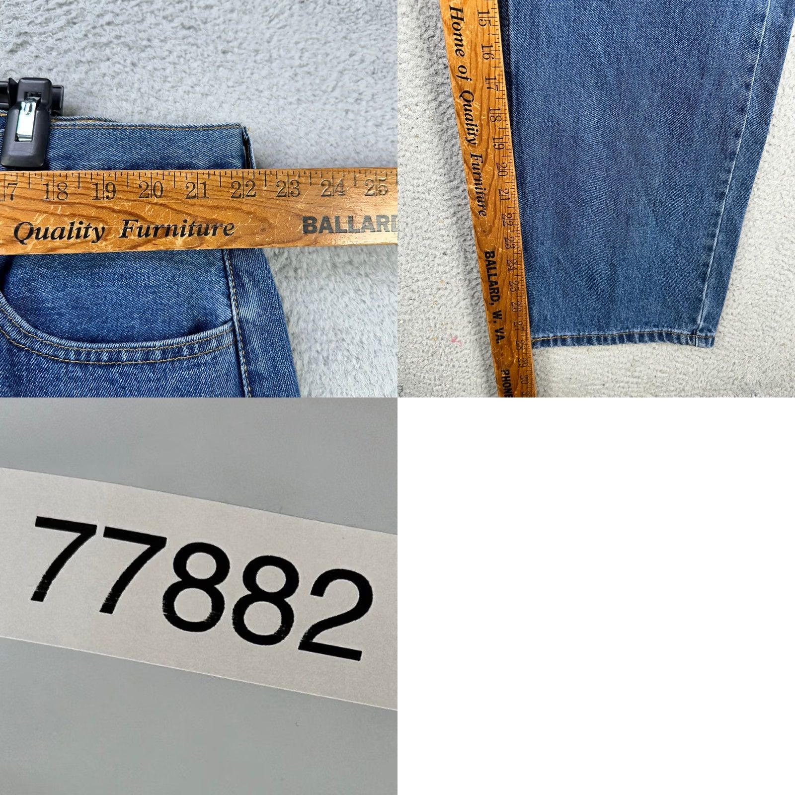 Levi's VINTAGE? No. Levi's 511 Jeans Straight Leg 44X30 Blue Washed 5 Pocket Red Tab Casual NEW Size US 44 / EU 60 - 8 Thumbnail