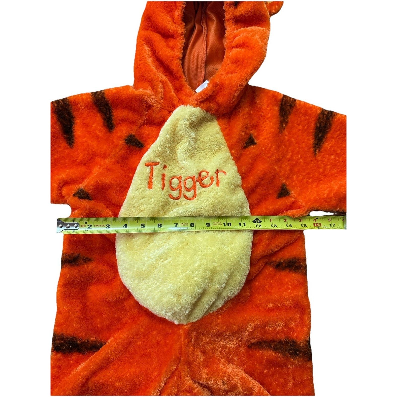 Disney Disney Tigger Costume Plush XXS Orange Striped w/ Mittens Size ONE SIZE - 5 Thumbnail