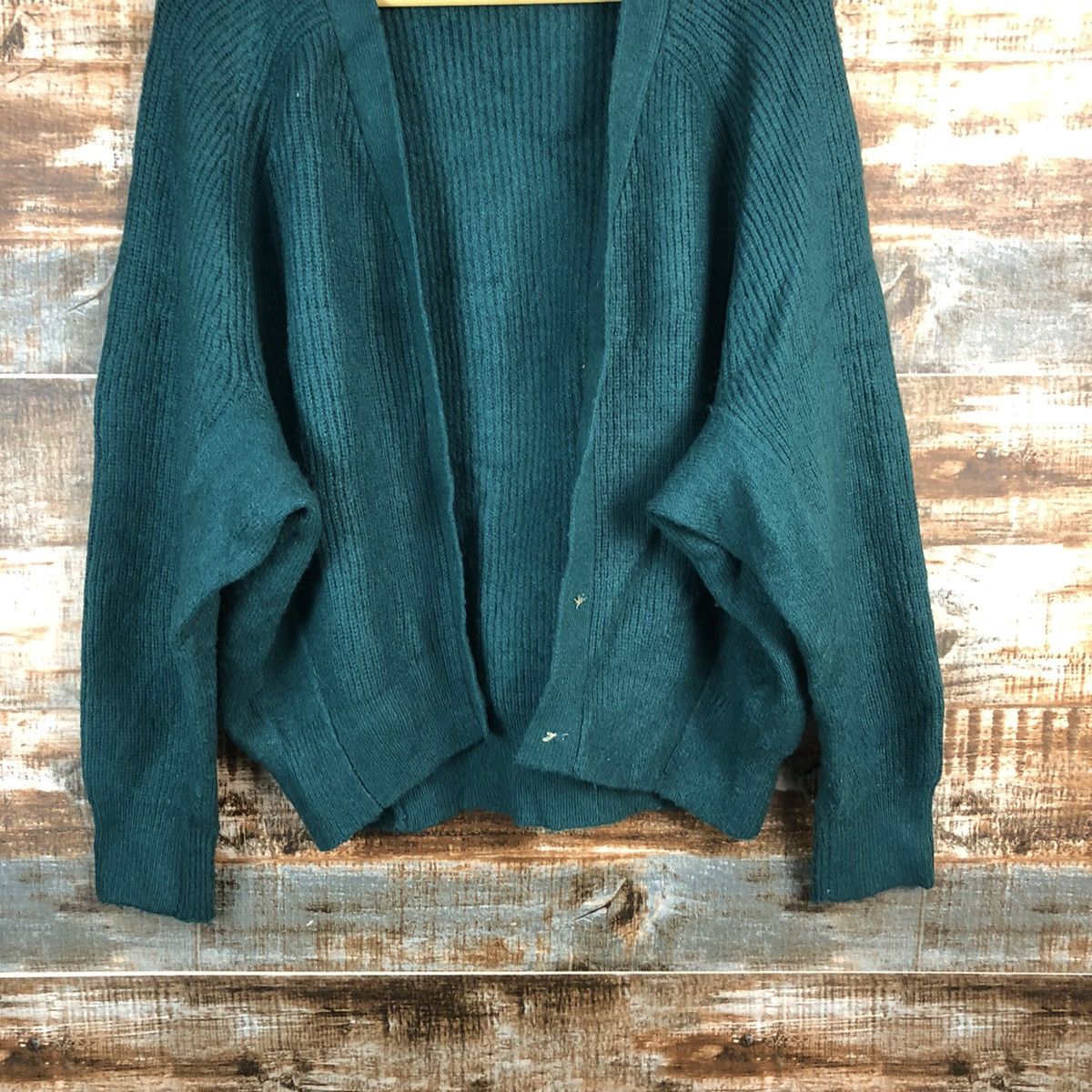GU GU Green Cardigan Knitwear #A2311 Size L / US 10 / IT 46 - 3 Thumbnail
