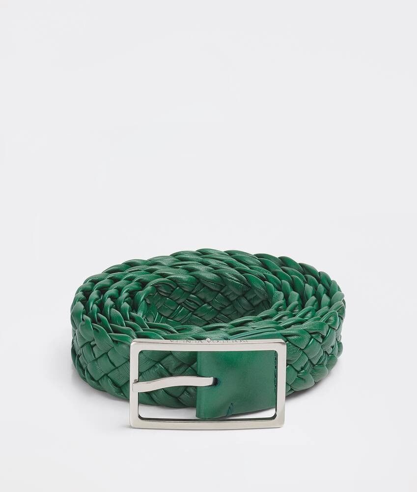 Bottega Veneta Interccio Belt in Green Size ONE SIZE - 1 Thumbnail