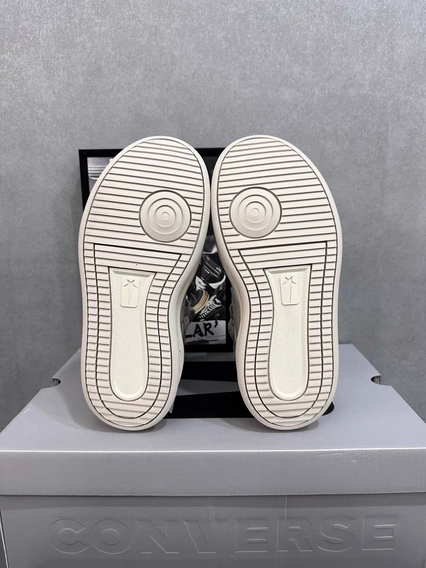 Rick Owens Rick Owens x Converse 24FW Grey Co-branded K34 Size US 5.5 / EU 38 - 8 Thumbnail