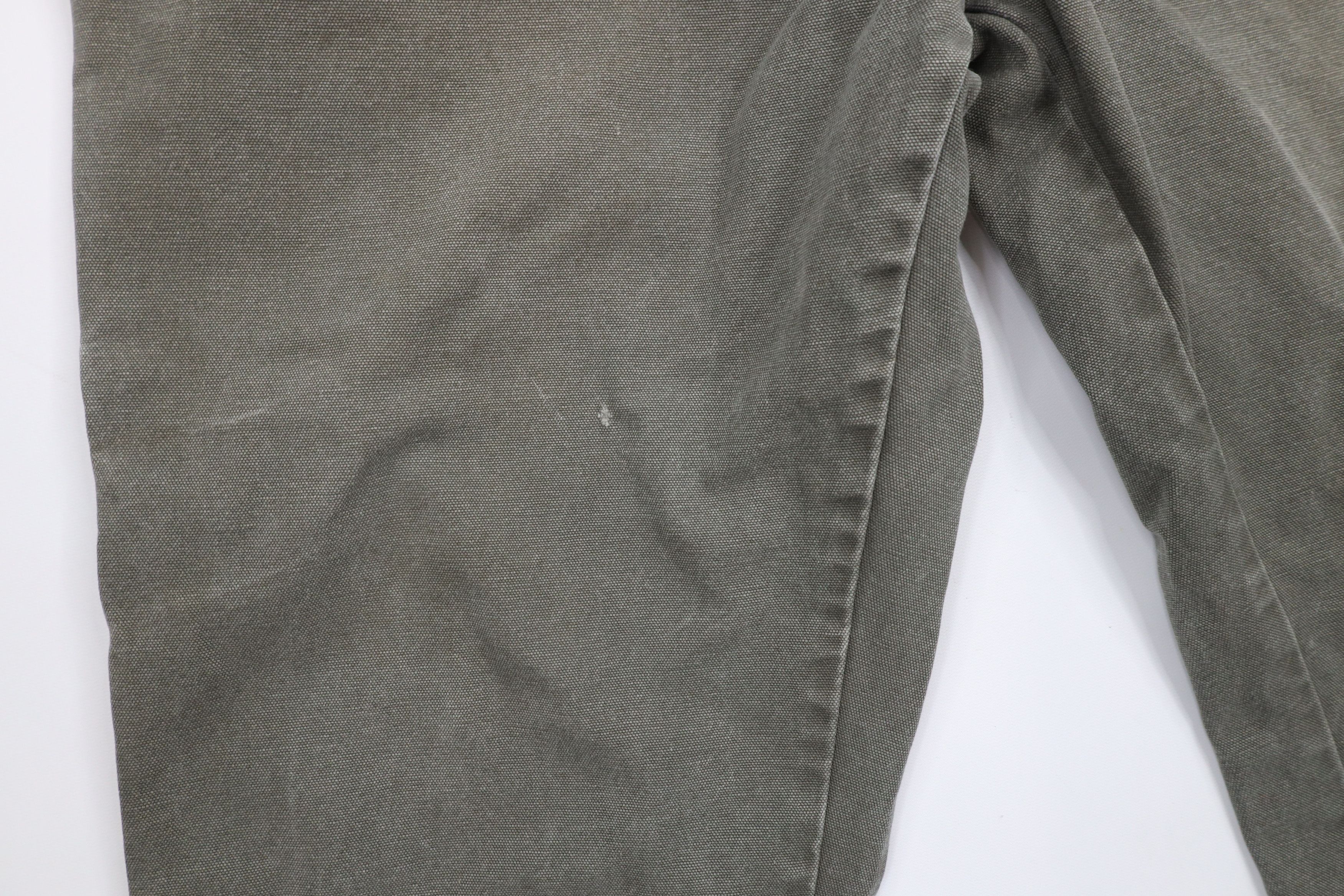 Dickies × Vintage Vintage 90s Dickies Out Wide Leg Canvas Dungaree Pants Green Size US 42 / EU 58 - 5 Thumbnail