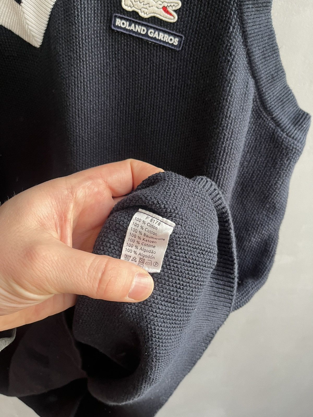 Lacoste × Vintage Roland Garros Lacoste vintage Size US XL / EU 56 / 4 - 7 Thumbnail
