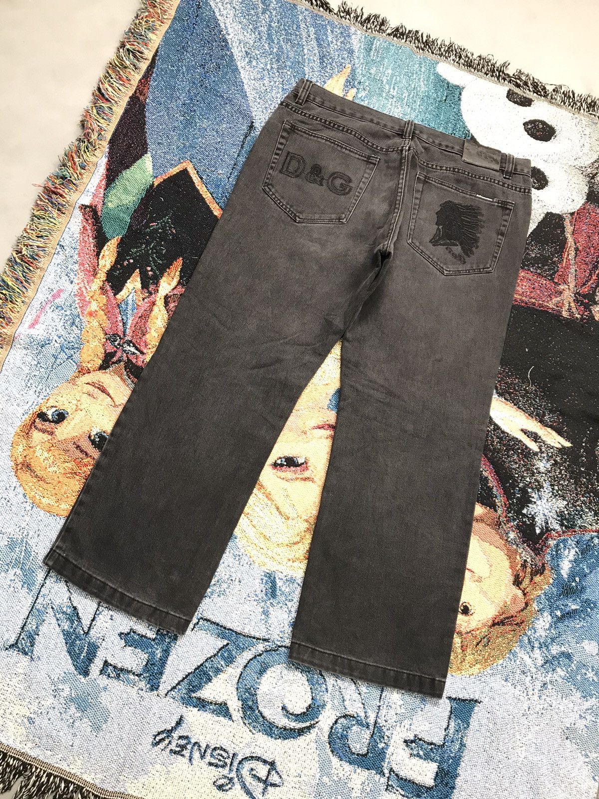 Dolce & Gabbana Vintage Dolce & gabbana embroidered denim Size US 38 / EU 54 - 12 Thumbnail