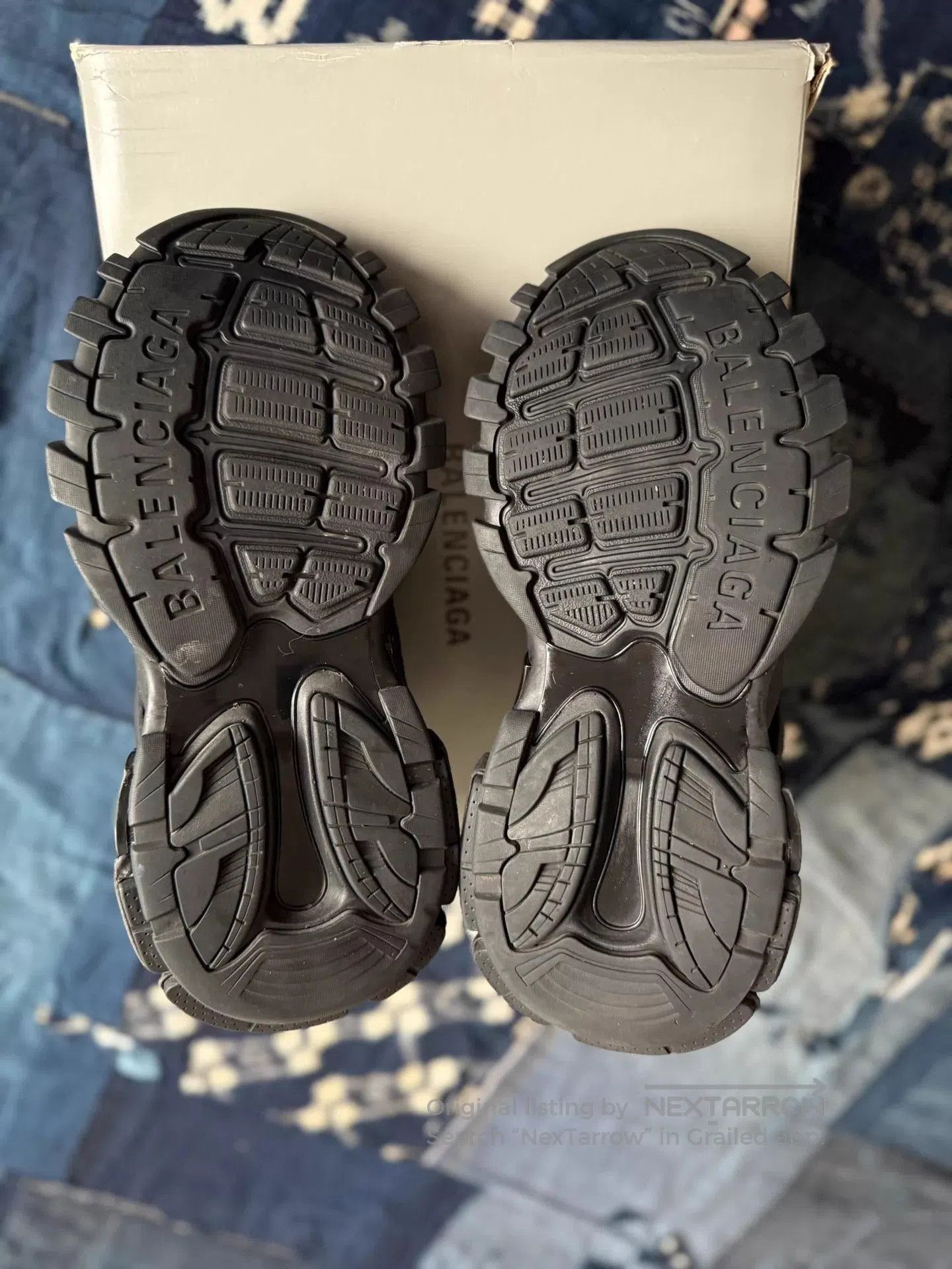 Balenciaga Black Hitop Sneakers Size 9. Size US 9 / EU 42 - 8 Thumbnail