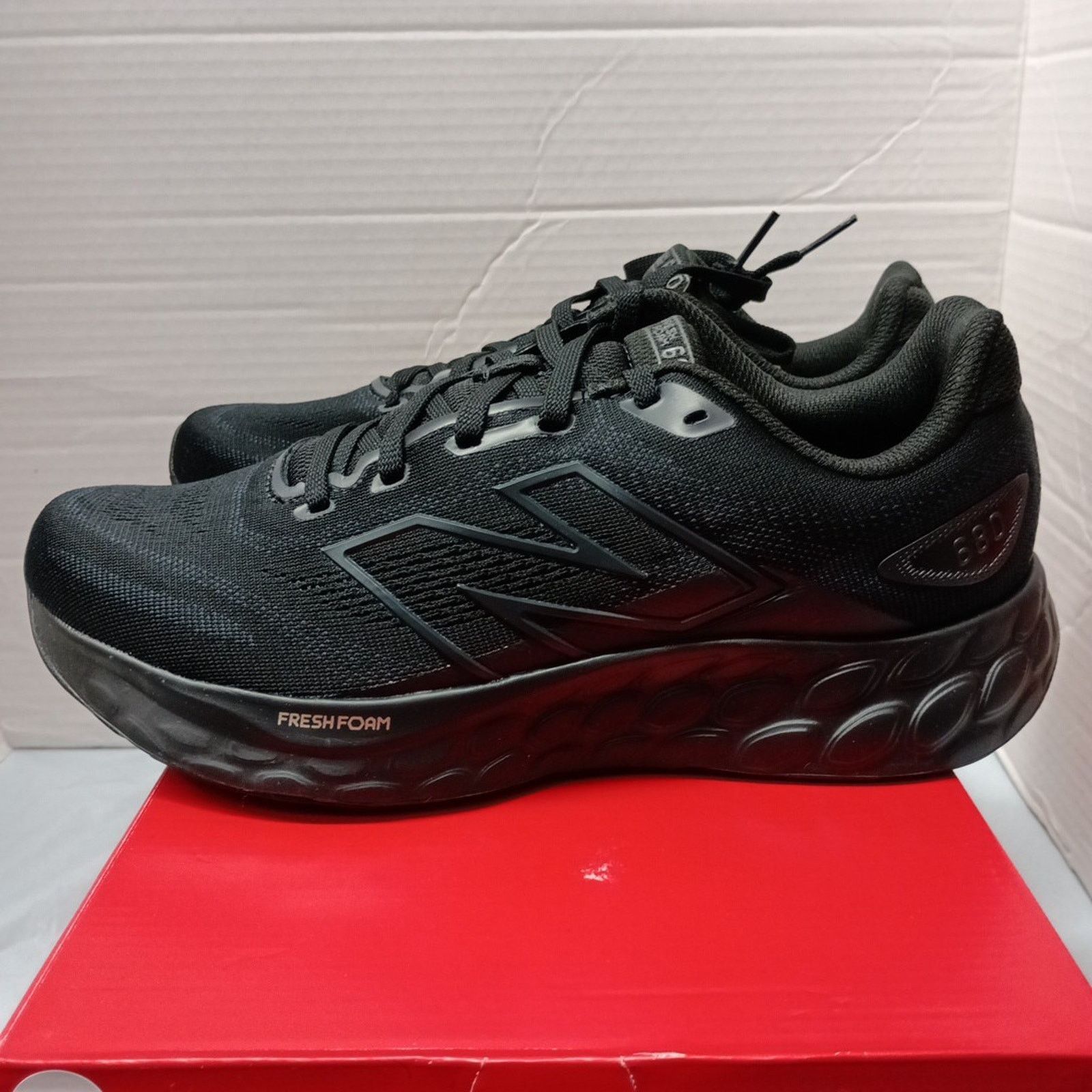 New Balance New Balance 680 V8 Men's Running Shoes Size 8 4E Black Size US 8 / EU 41 - 3 Thumbnail