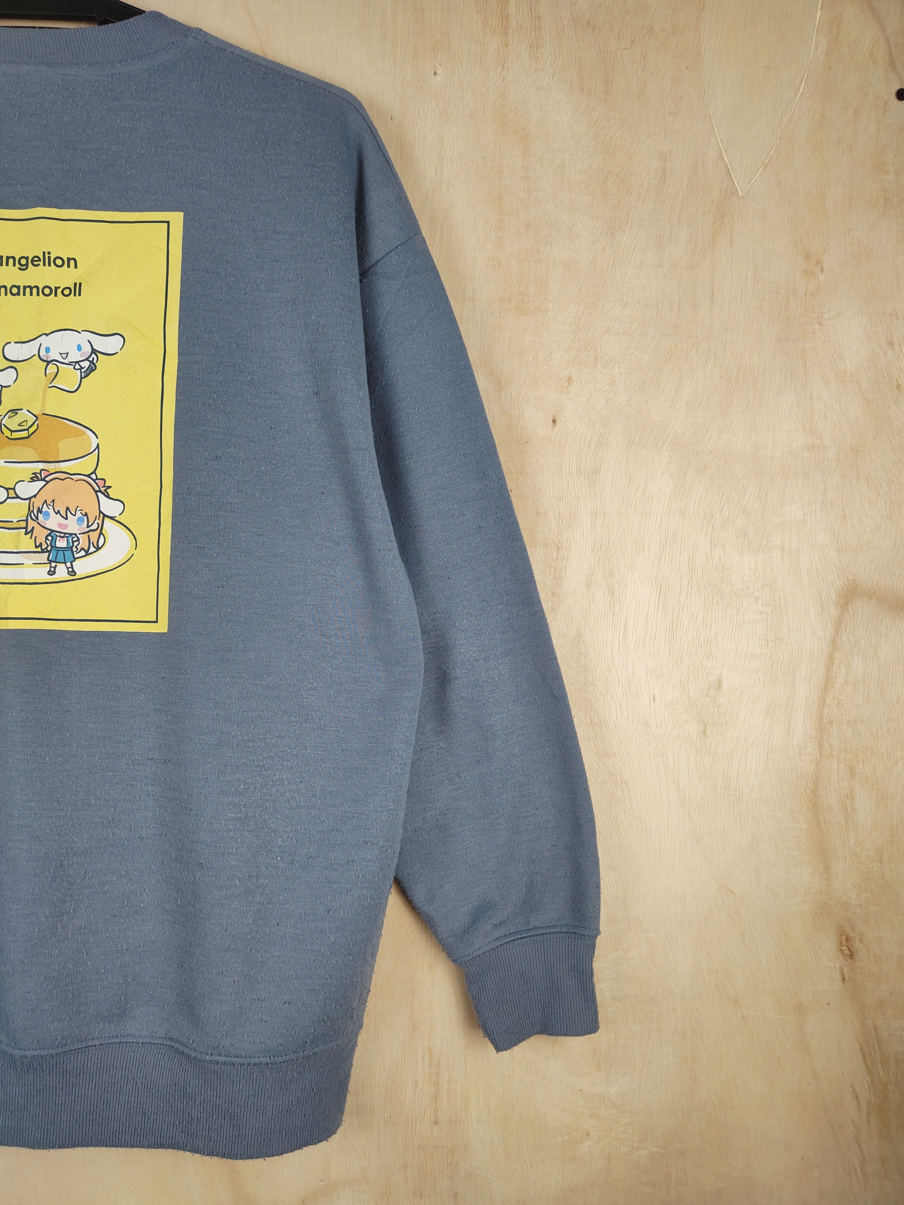 Anime Evangelion Cinnamoroll cartoon japan Sweatshirts #S2457 Size L / US 10 / IT 46 - 11 Thumbnail
