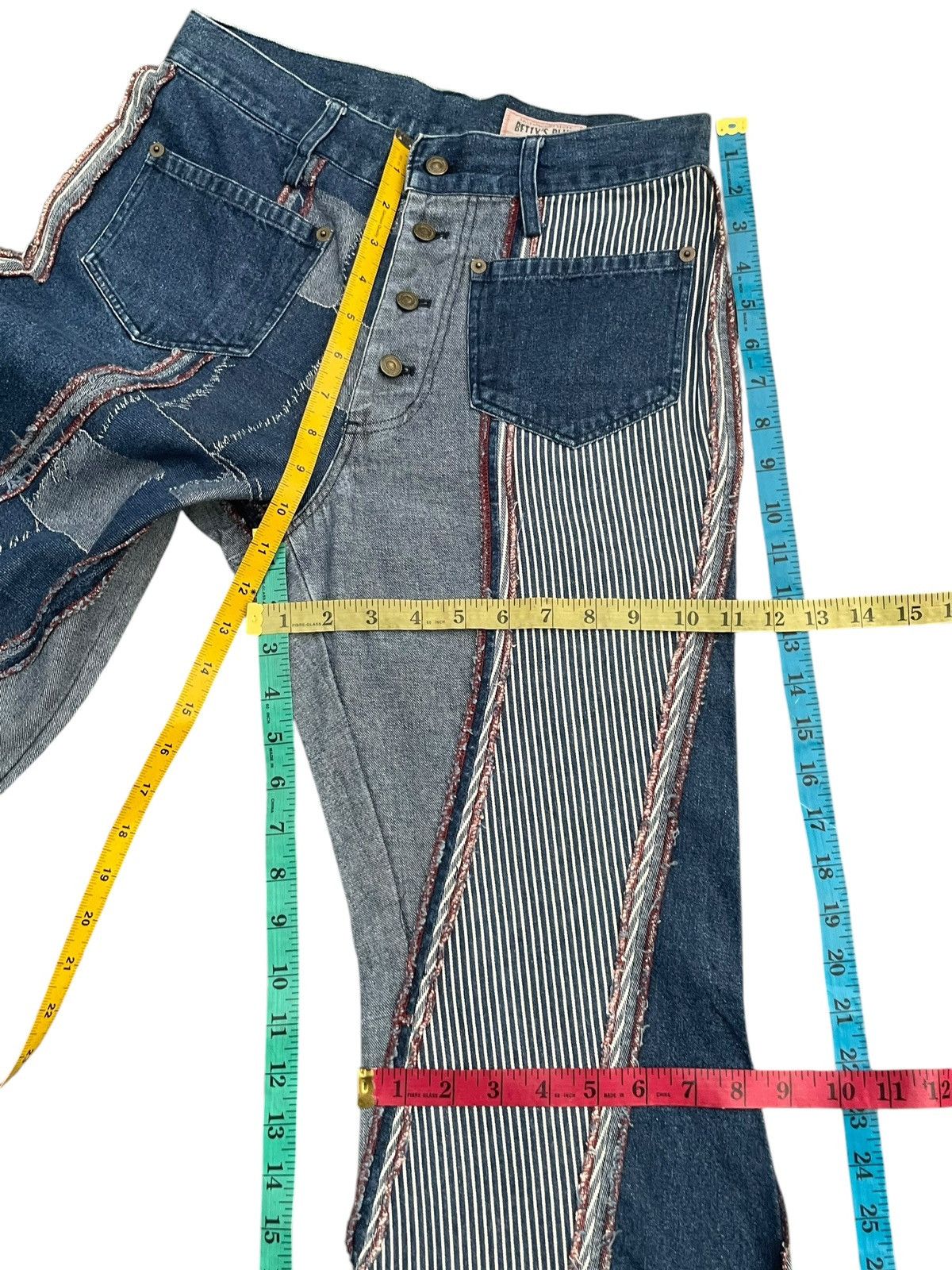 Japanese Brand Custom Flare Betty’s Blue Shinji Abe Size 29" - 10 Thumbnail