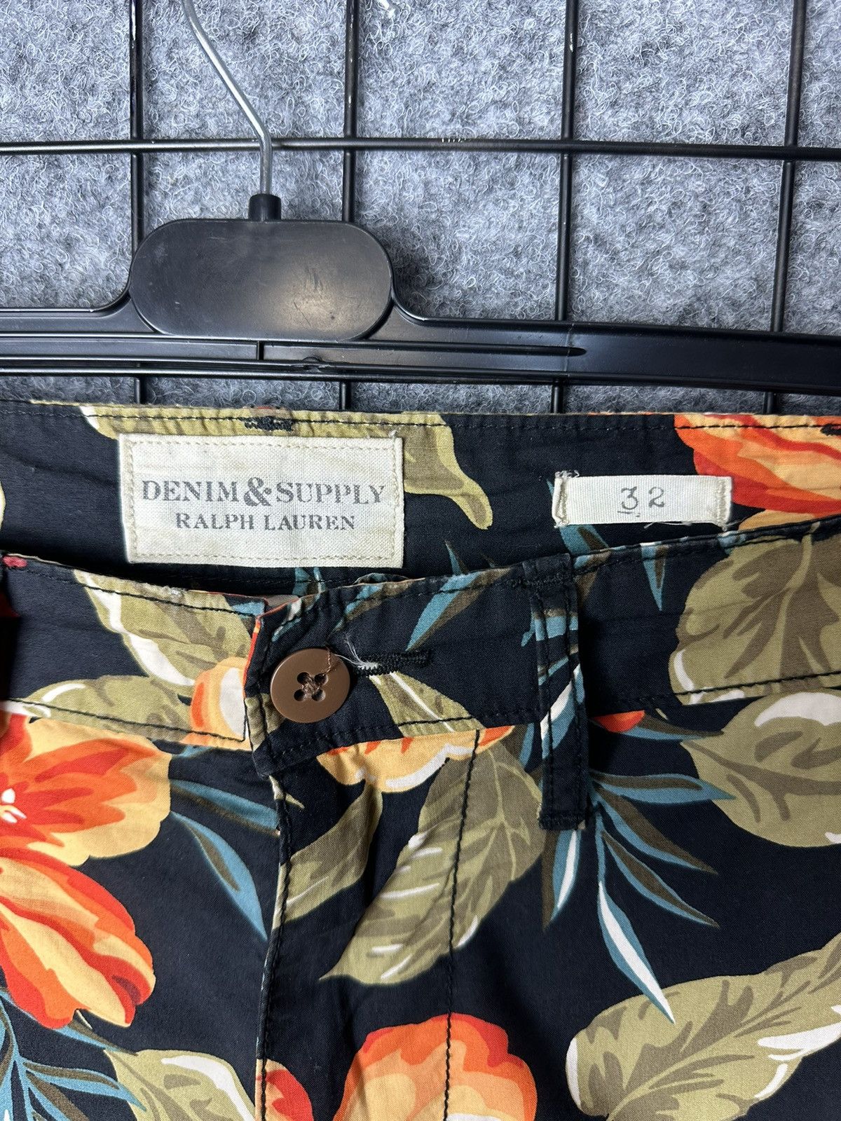 Denim & Supply Ralph Lauren × Ralph Lauren Ralph Lauren Denim Supply Streetwear Floral Shorts Size 32 Size US 32 / EU 48 - 4 Thumbnail