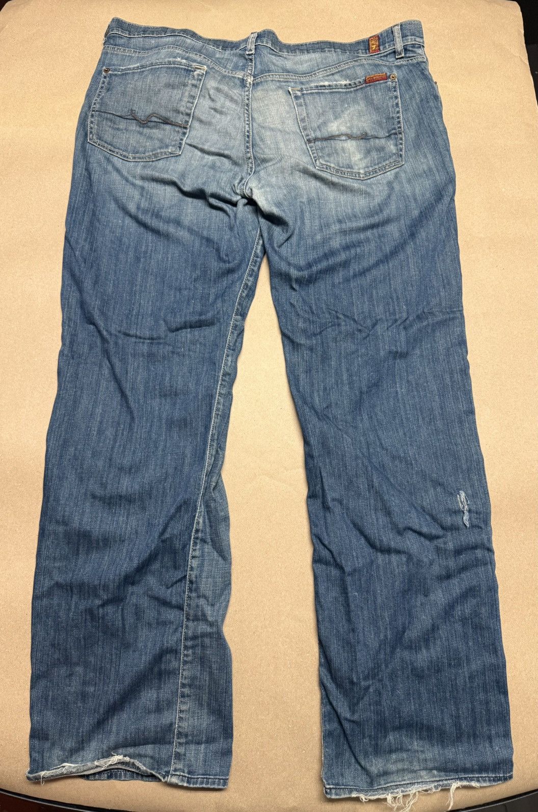 7 For All Mankind Seven 7 For All Mankind Jeans 38 x 34 Stretch Relaxed Fit Size US 38 / EU 54 - 2 Thumbnail