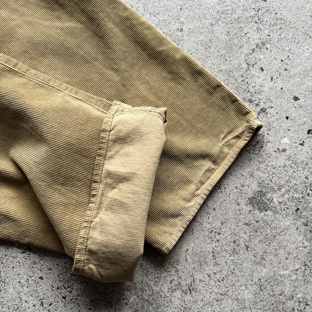 Polo Ralph Lauren Polo Jeans Vintage Mens Beige Corduroy Pants Straight Fit Size US 32 / EU 48 - 4 Thumbnail