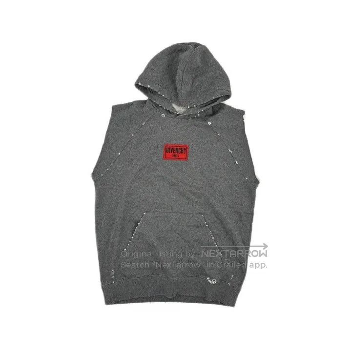 Givenchy Givenchy Sleeveless Hooded Sweatshirt. Size US S / EU 44-46 / 1 - 2 Thumbnail