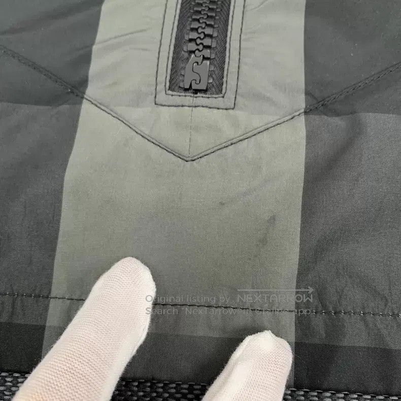 Dior Dior Black and gray logo plaid hooded windbreaker zipper j Size XS / US 0-2 / IT 36-38 - 9 Thumbnail