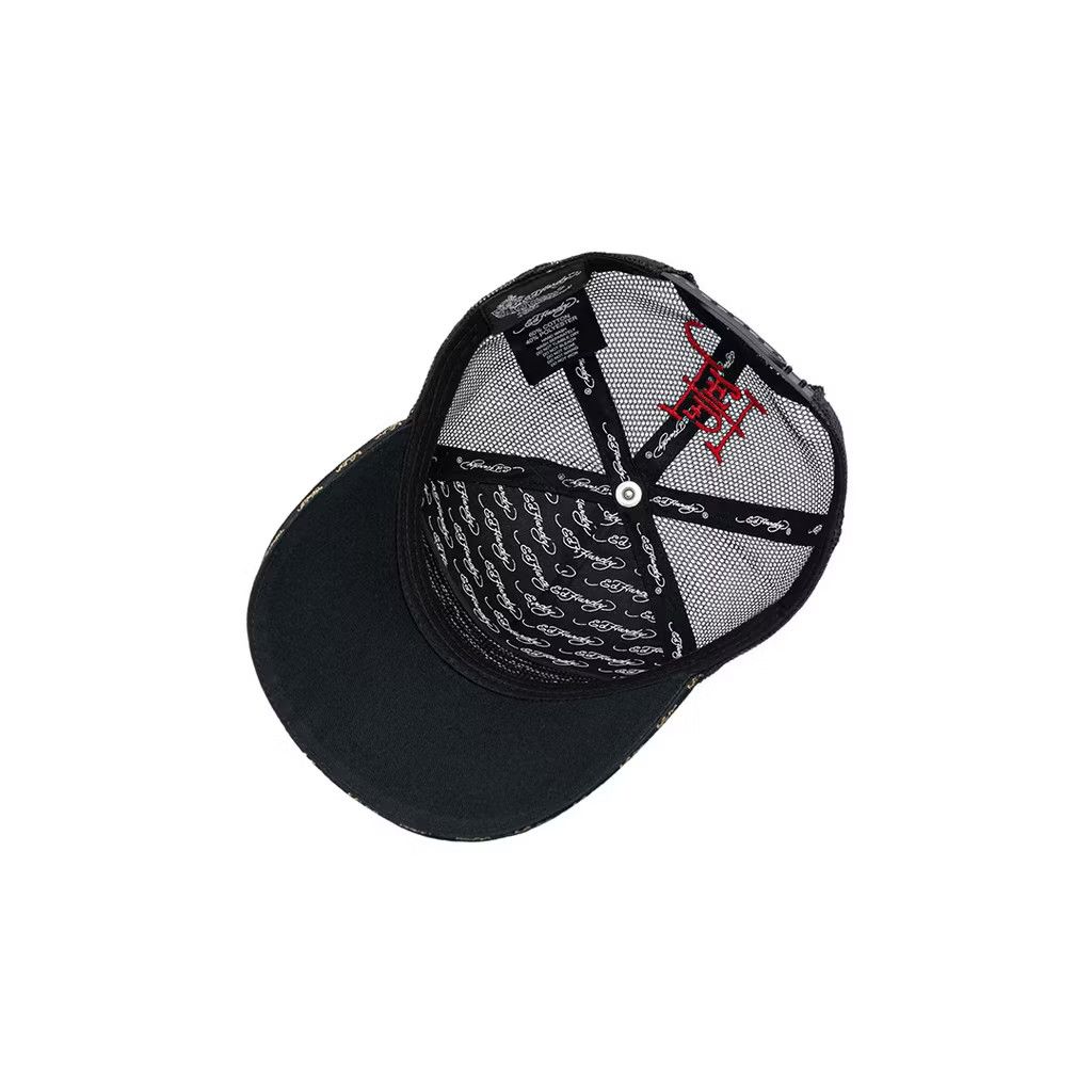 Christian Audigier 💥Ed hardy Majestic dragon Trucker cap Size ONE SIZE - 4 Thumbnail