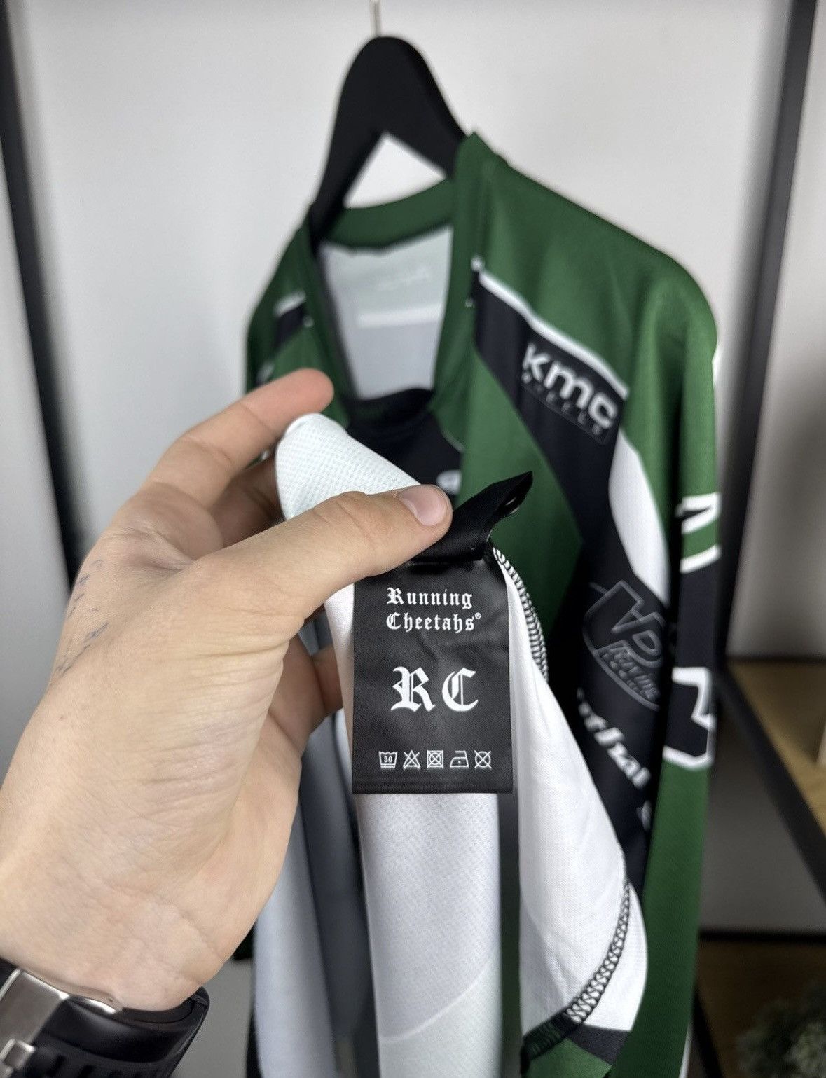 Hypebeast Grail Kawasaki Monster Energy Asap Rocky Style Moto Jersey Size US M / EU 48-50 / 2 - 12 Thumbnail