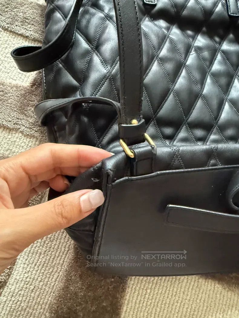 Givenchy Givenchy Black Diamond Pattern Backpack, Metal Hardware Size ONE SIZE - 4 Thumbnail