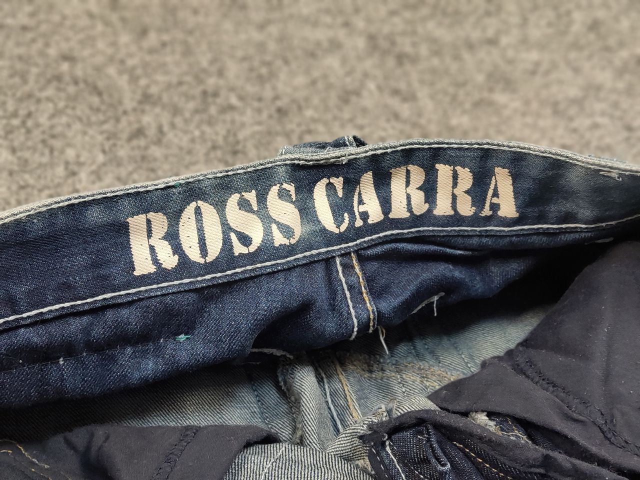 Japanese Brand × Vintage Vintage Japan Ross Carra Cargo Faded Denim Jeans Y2K Style Size US 30 / EU 46 - 12 Thumbnail