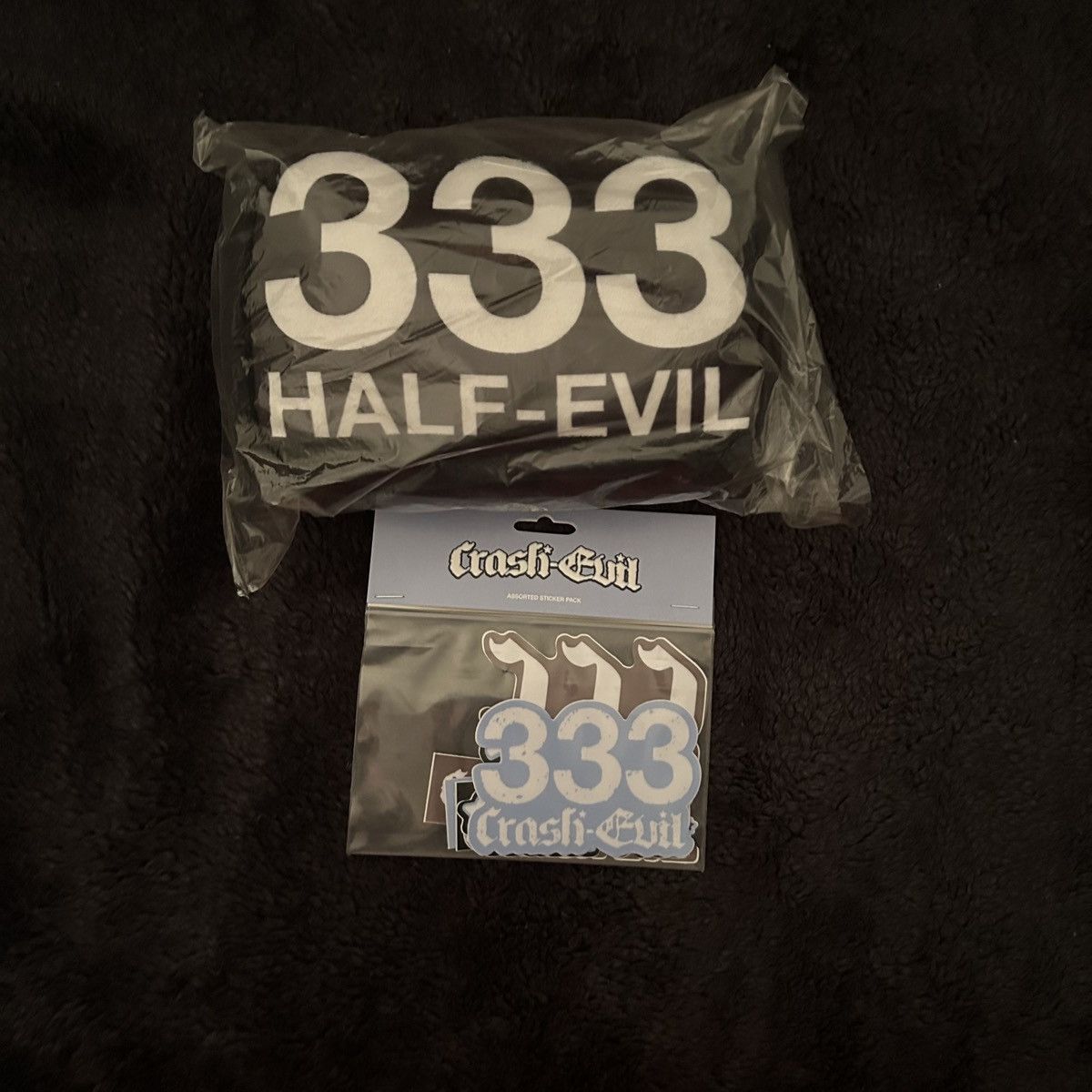 Half Evil Half evil - Plush & Sticker pack | Grailed
