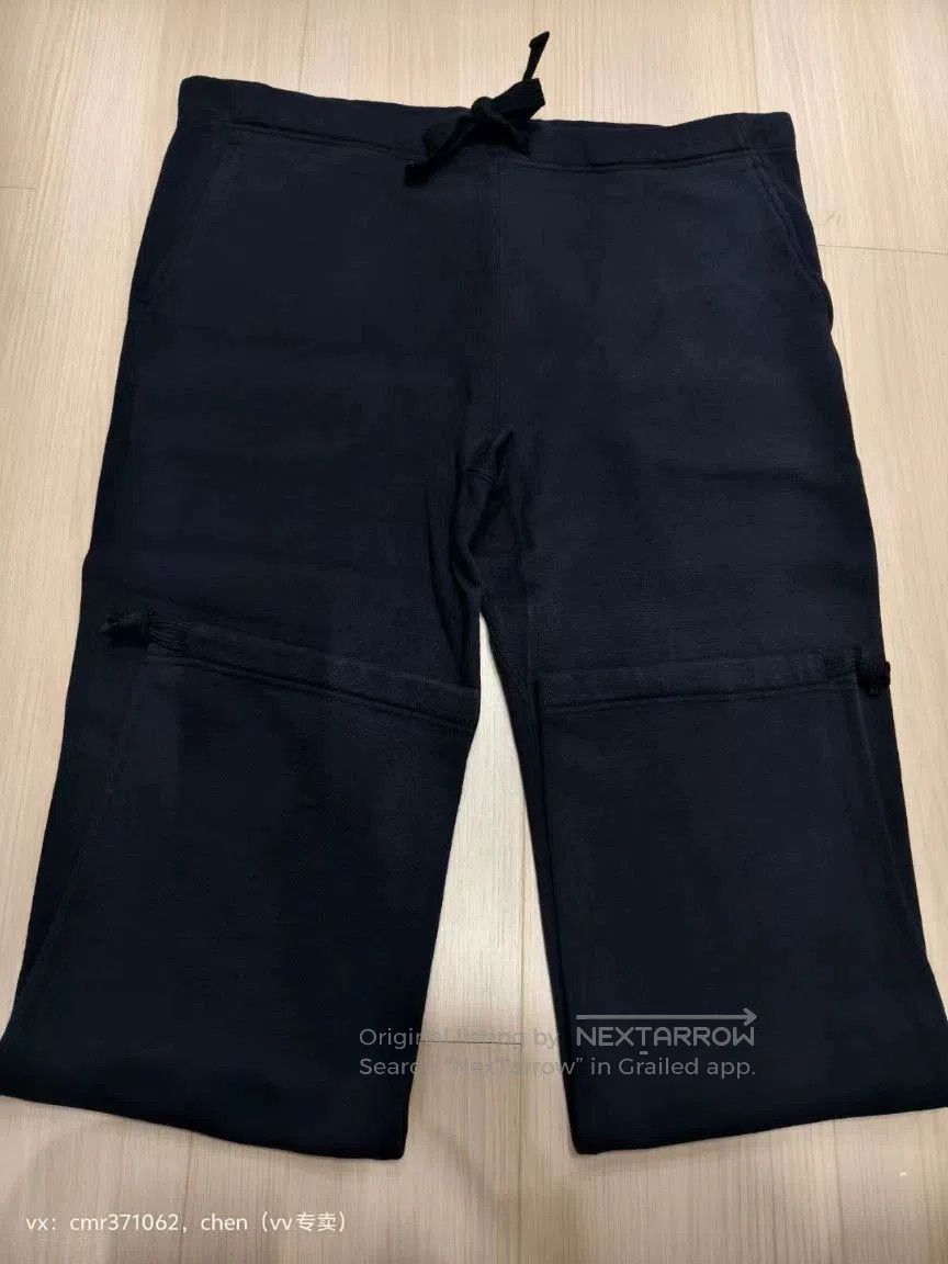 Visvim Black Casual Pants with Drawstring Waist . Size US 32 / EU 48 - 2 Thumbnail
