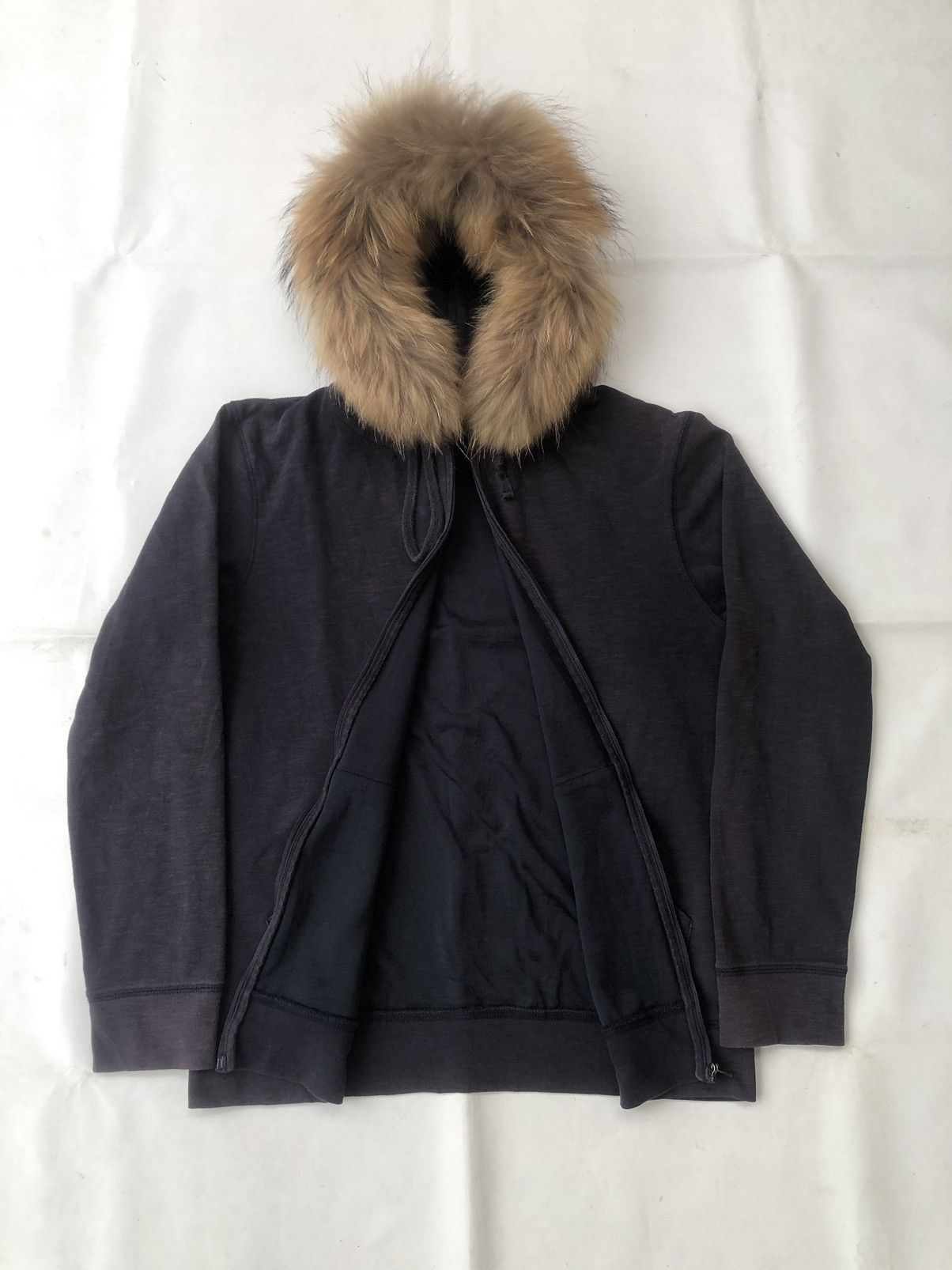 Hysteric Glamour Japan Sun faded Zipper Fur Hoodie Ifsixwasnine LGB style Size US L / EU 52-54 / 3 - 2 Thumbnail
