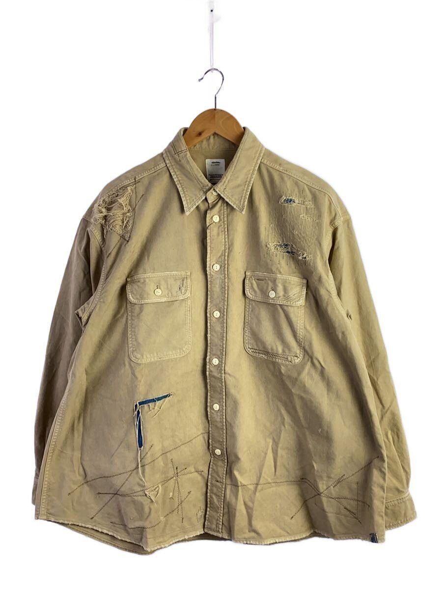 Visvim Beige Cotton 20aw Grand River Size US S / EU 44-46 / 1 - 1 Thumbnail