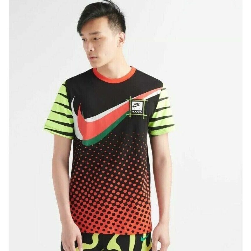 Nike NIKE Gel Retro Future Short Sleeve Graphic T-shirt Men's L Size US L / EU 52-54 / 3 - 3 Thumbnail