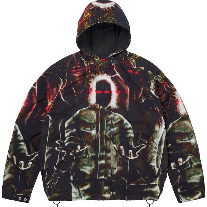Supreme Supreme hoodie raglan jacket shadows Size US M / EU 48-50 / 2 - 1 Thumbnail
