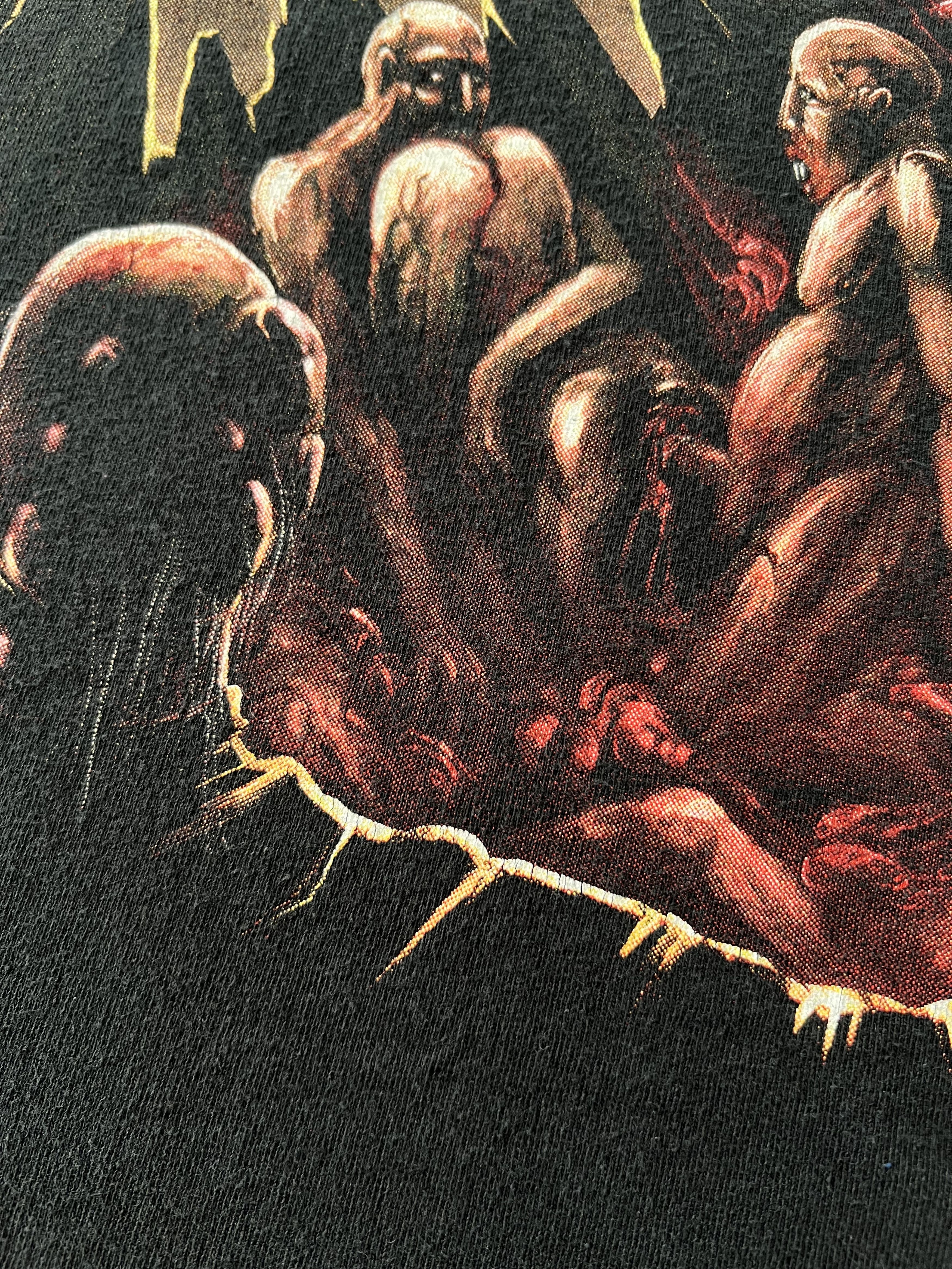Band Tees Vintage 2000s Putridity Mental Prolapse Induce Necrophilism Size US L / EU 52-54 / 3 - 6 Thumbnail