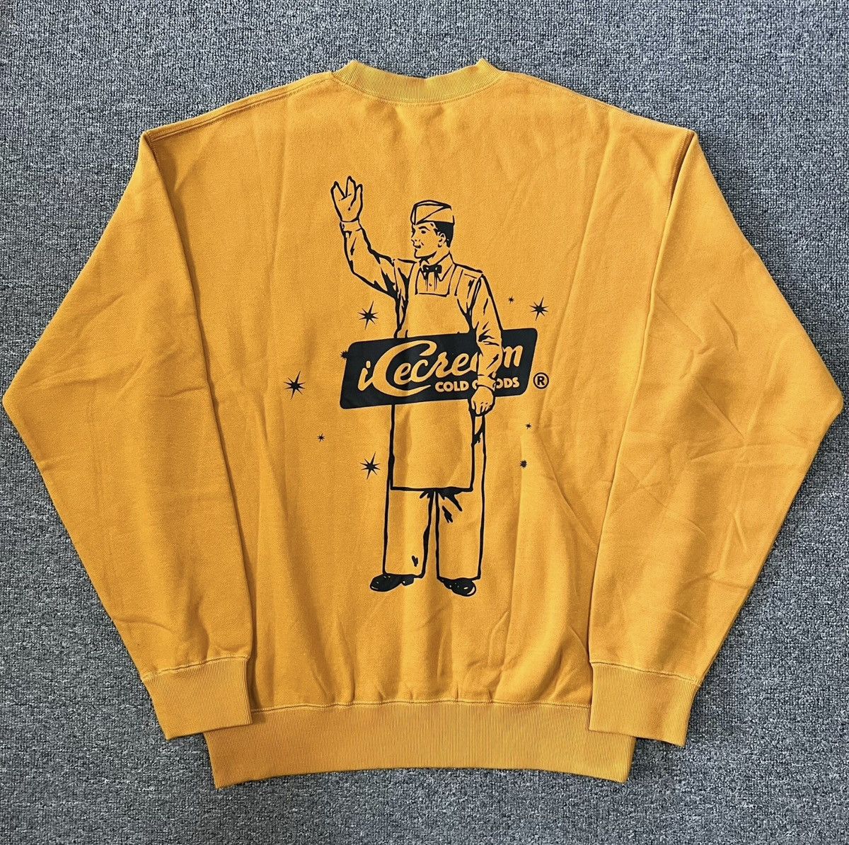 Billionaire Boys Club BBC ICECREAM Ice Cream Chef Crewneck Sweatshirt Size US L / EU 52-54 / 3 - 1 Thumbnail