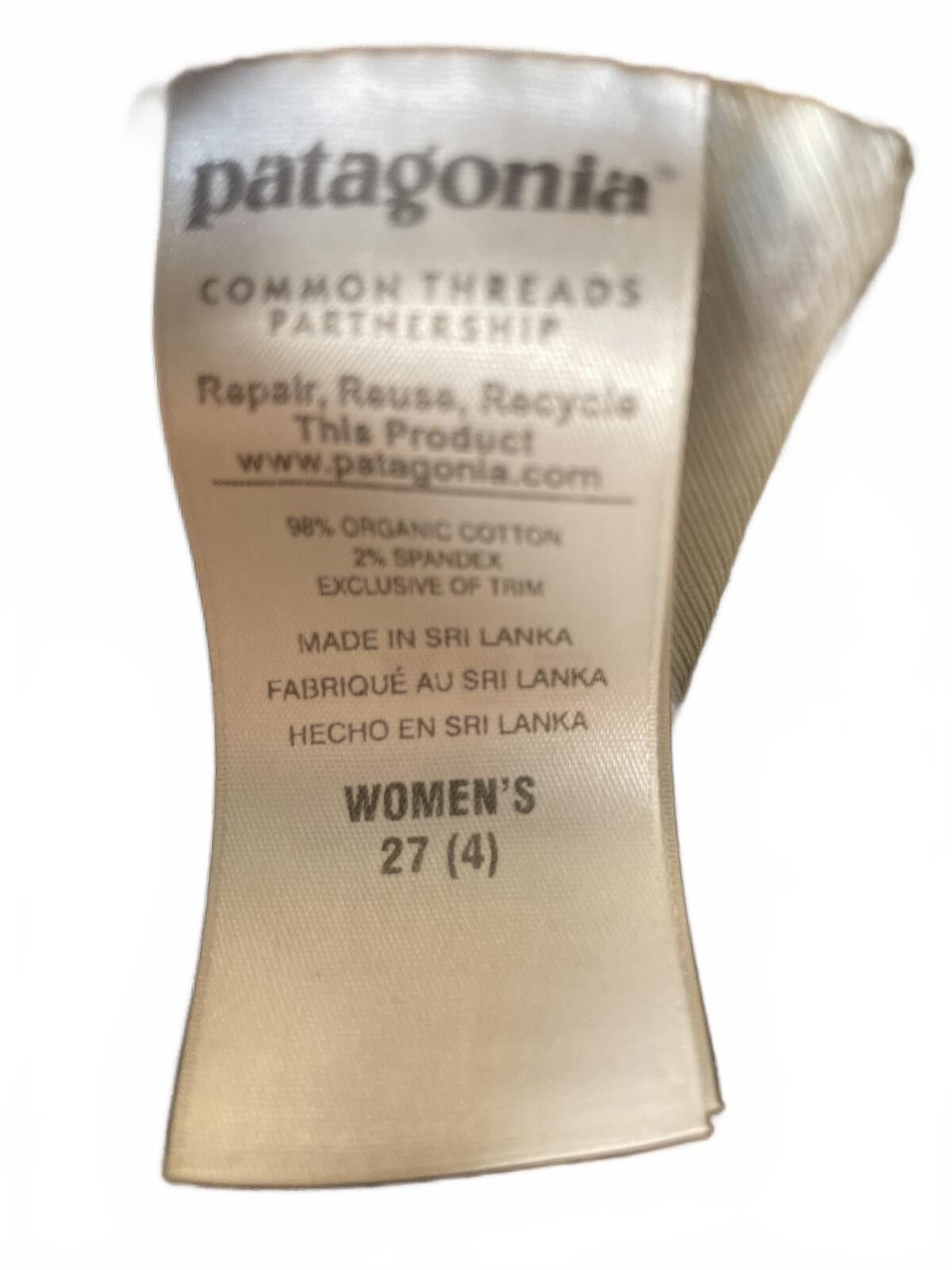 Patagonia Patagonia Organic Cotton Corduroy Pants Women's 27 Brown EUC Size 27" / US 4 / IT 40 - 6 Thumbnail