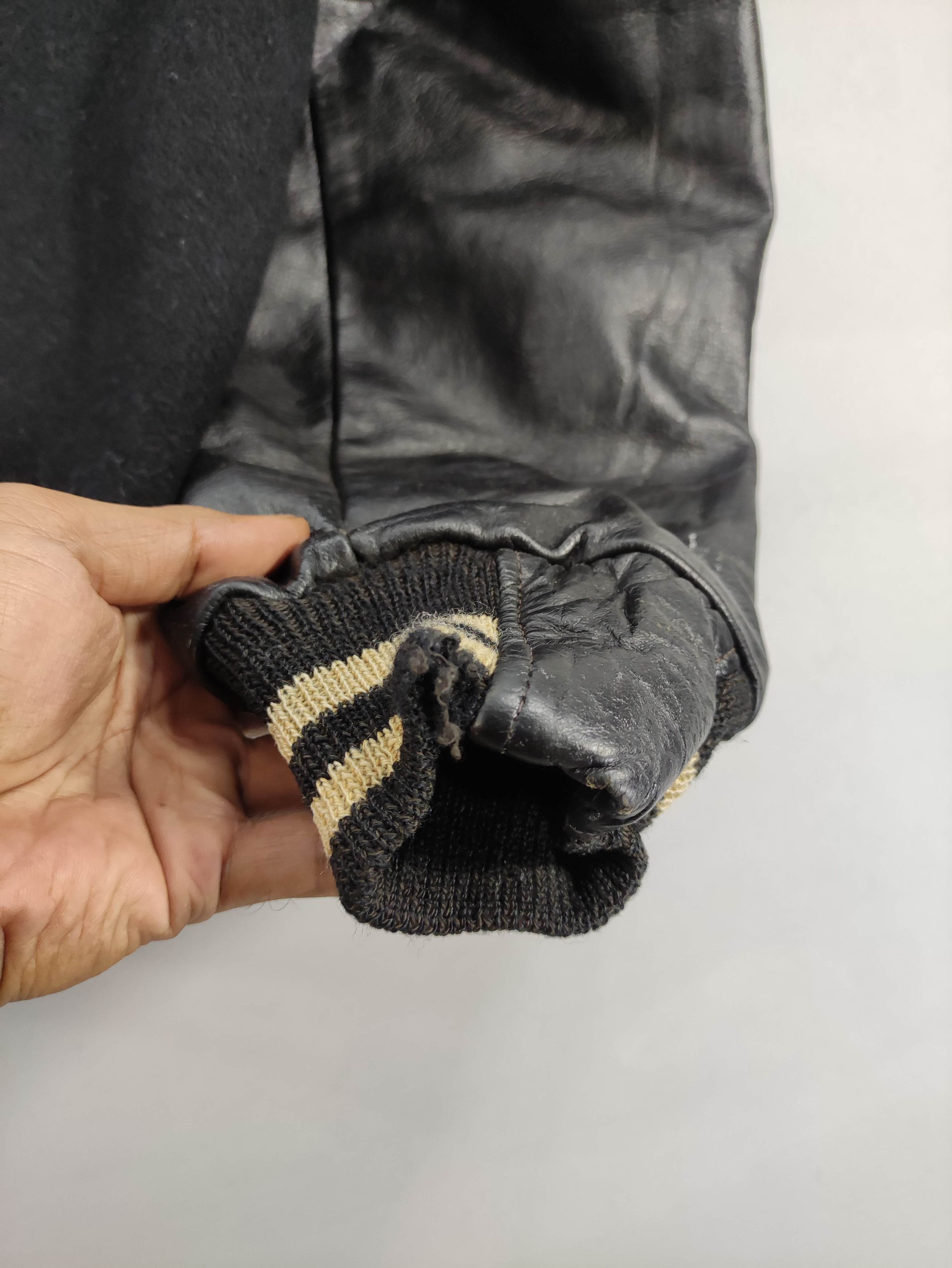 Golden Bear Vintage Golden Bear Varsity Wool Jacket Sleeve Leather Size US L / EU 52-54 / 3 - 6 Thumbnail