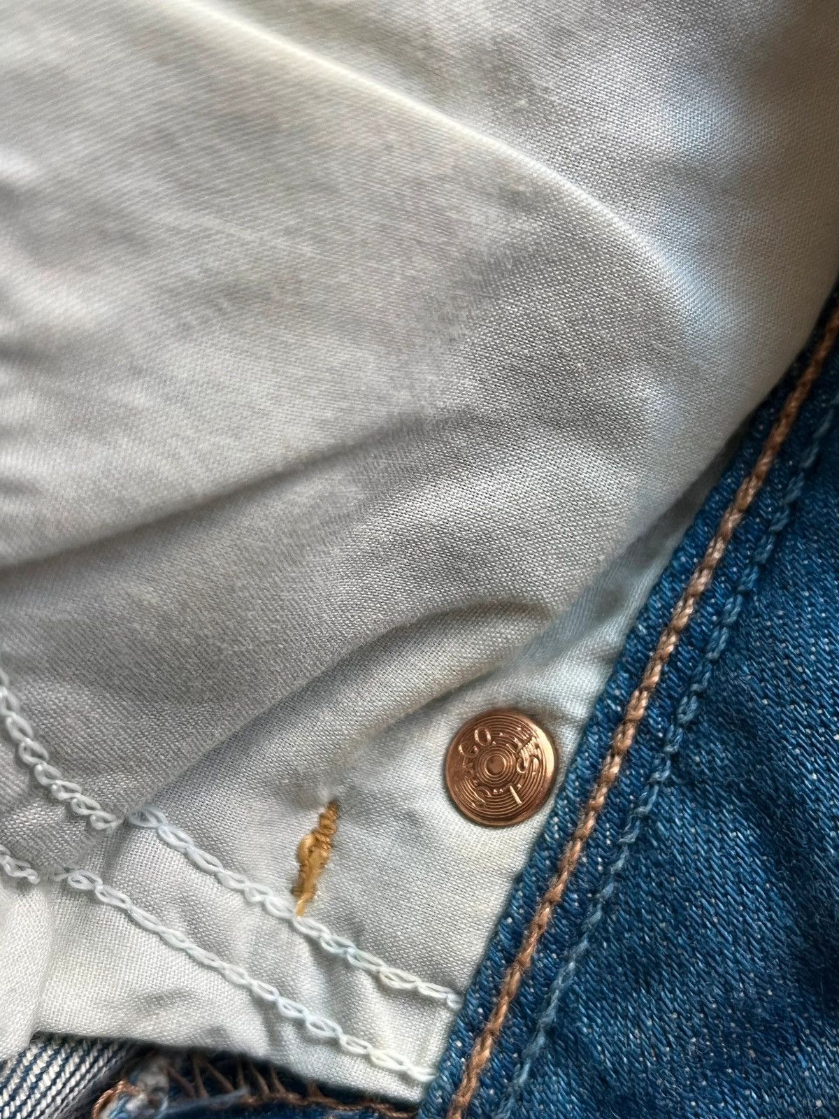Levi's Levi’s 517 Slim Fit Sz W 28 L 32 Deadstock Denim Jeans Size 30" / US 8 / IT 44 - 10 Thumbnail