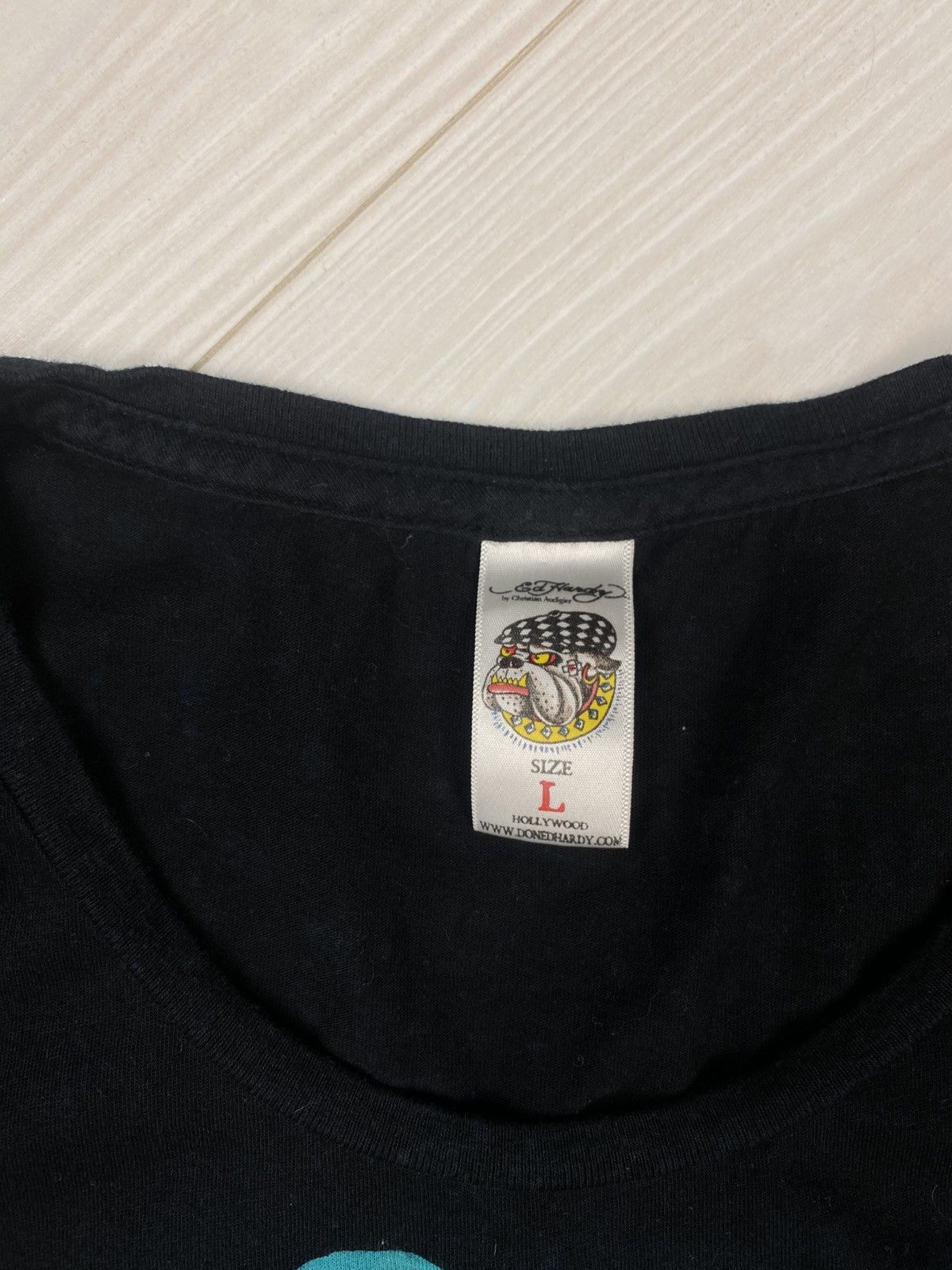 Christian Audigier × Ed Hardy Ed hardy by Christian Audigier T-shirt Size L / US 10 / IT 46 - 4 Thumbnail