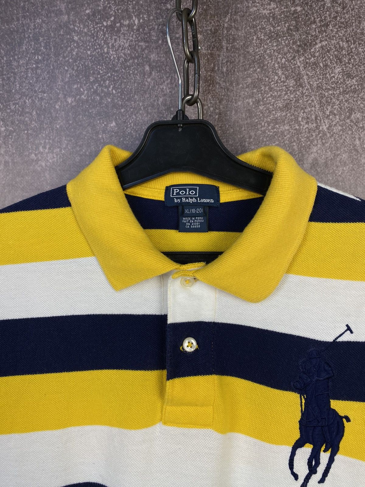 Polo Ralph Lauren Vintage Polo Ralph Lauren polo shirt 90s rare Size US L / EU 52-54 / 3 - 4 Thumbnail