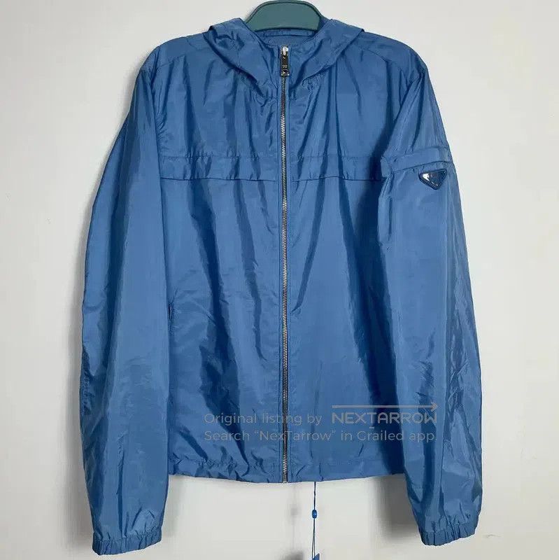Prada Prada Blue Men's Down Jacket for Spring/Fall. Size US M / EU 48-50 / 2 - 1 Thumbnail