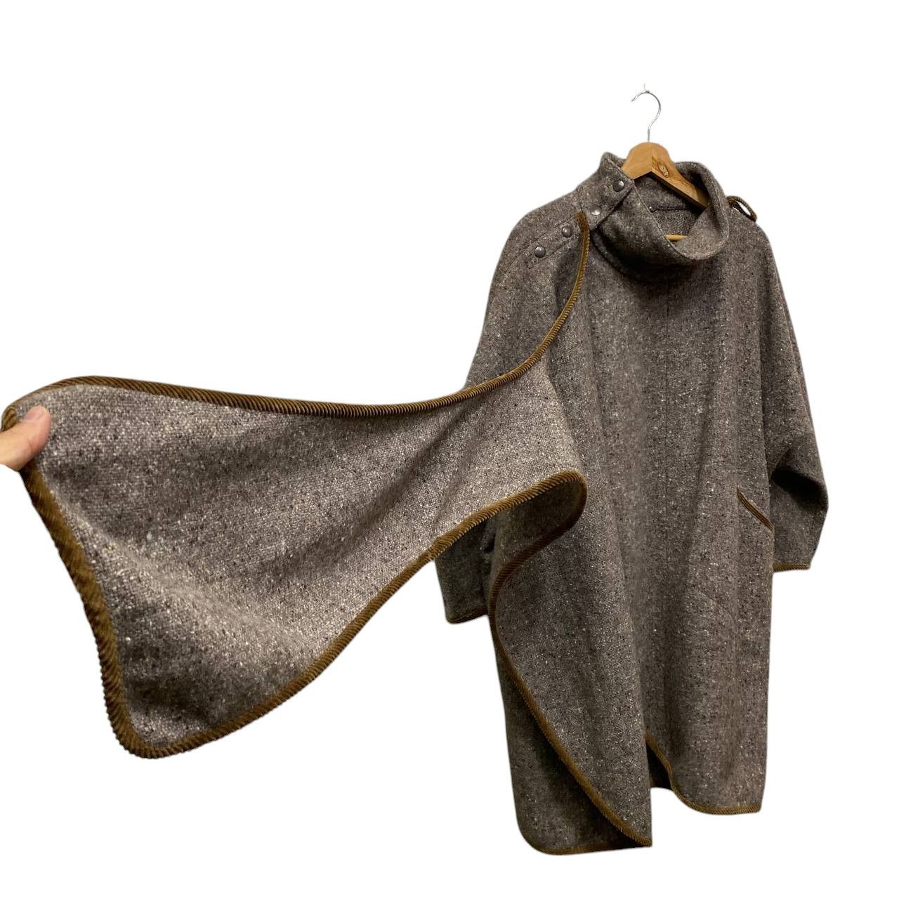 Japanese Brand YOHJI YAMAMOTO STYLE BOBBIE BROOKS N.YORK SCARF COAT WOOL Size US M / EU 48-50 / 2 - 17 Thumbnail