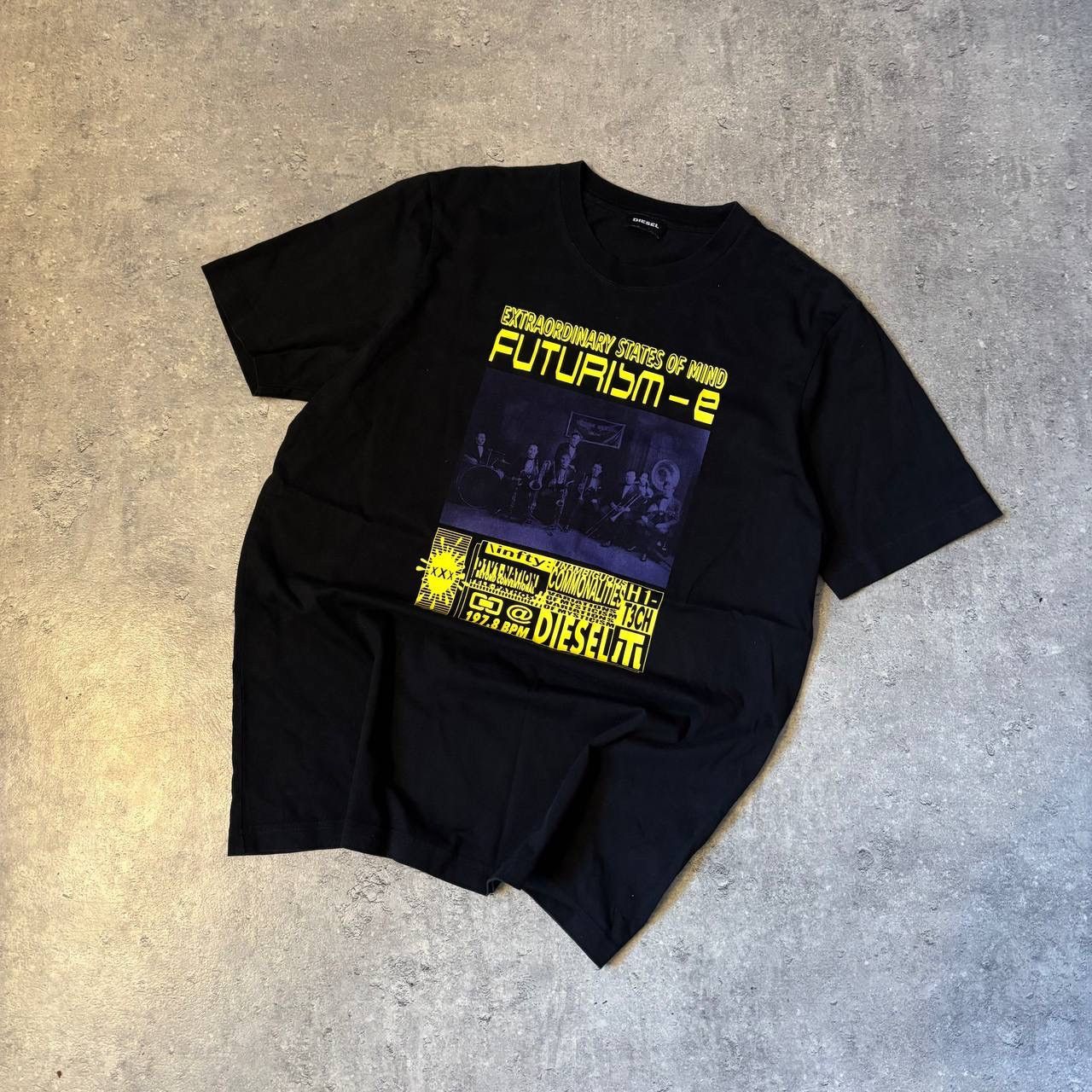 Diesel Vintage Diesel Futurism-e Big D T-Shirt Size US M / EU 48-50 / 2 - 1 Thumbnail