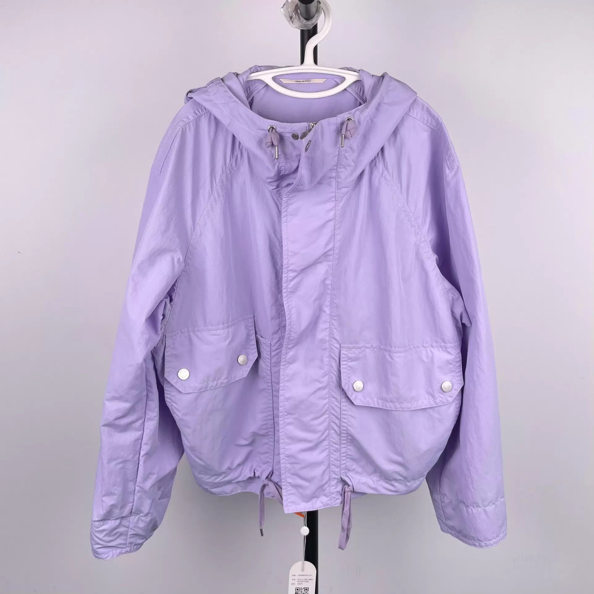 Hermes Hermès Hooded Insulated Purple Jacket Size 48 Size US M / EU 48-50 / 2 - 1 Thumbnail