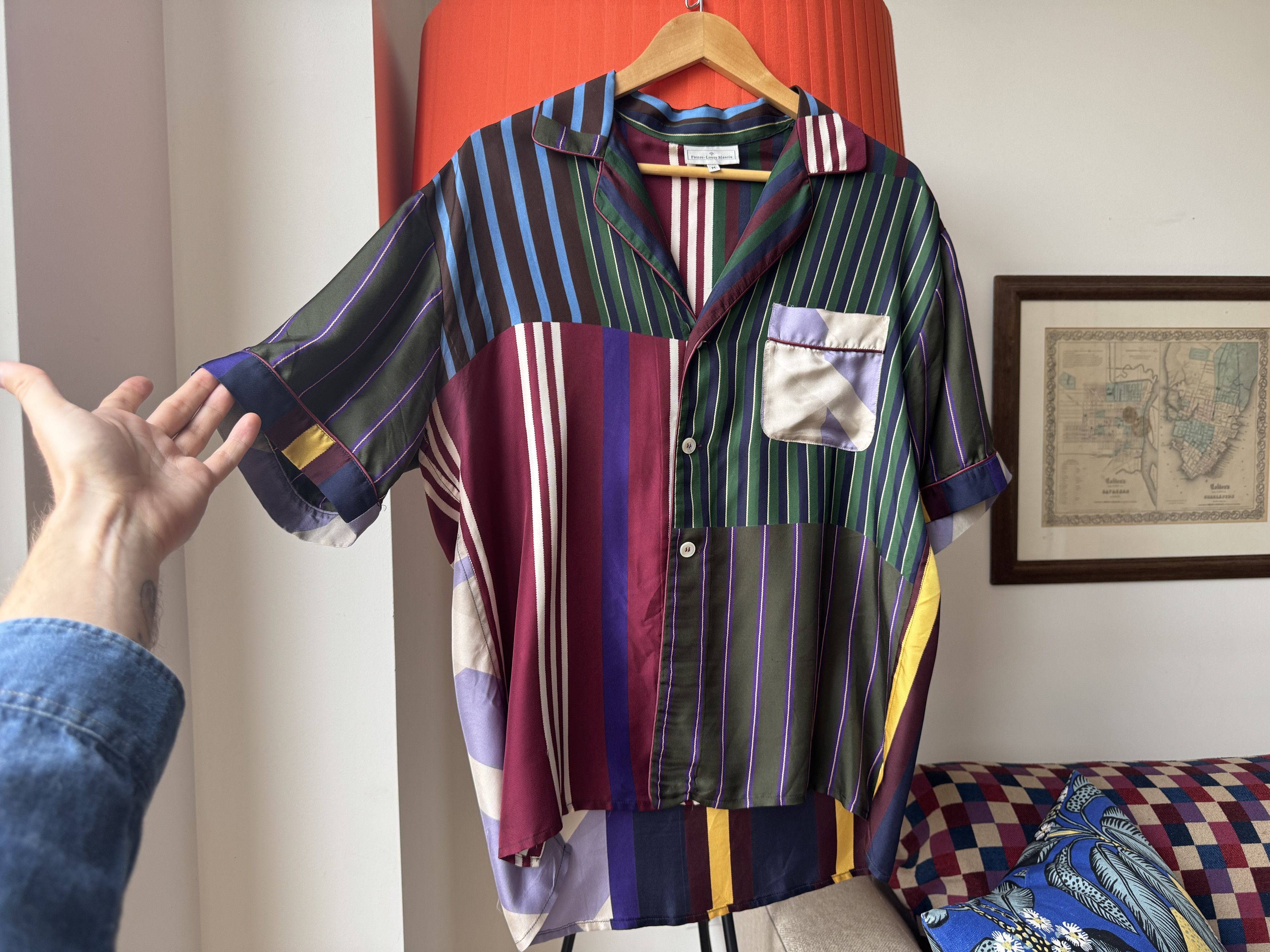 Pierre-Louis Mascia Silk Shirt Size US M / EU 48-50 / 2 - 5 Thumbnail