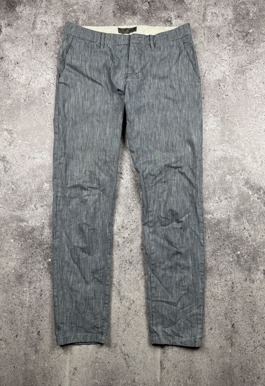 Siviglia Siviglia Casual Trousers gray Mens Pants Size US 31 - 1 Thumbnail