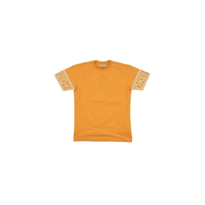 Kenzo KENZO Logo Print Orange Short Sleeve T-Shirt 0079 Size US XS / EU 42 / 0 - 1 Thumbnail